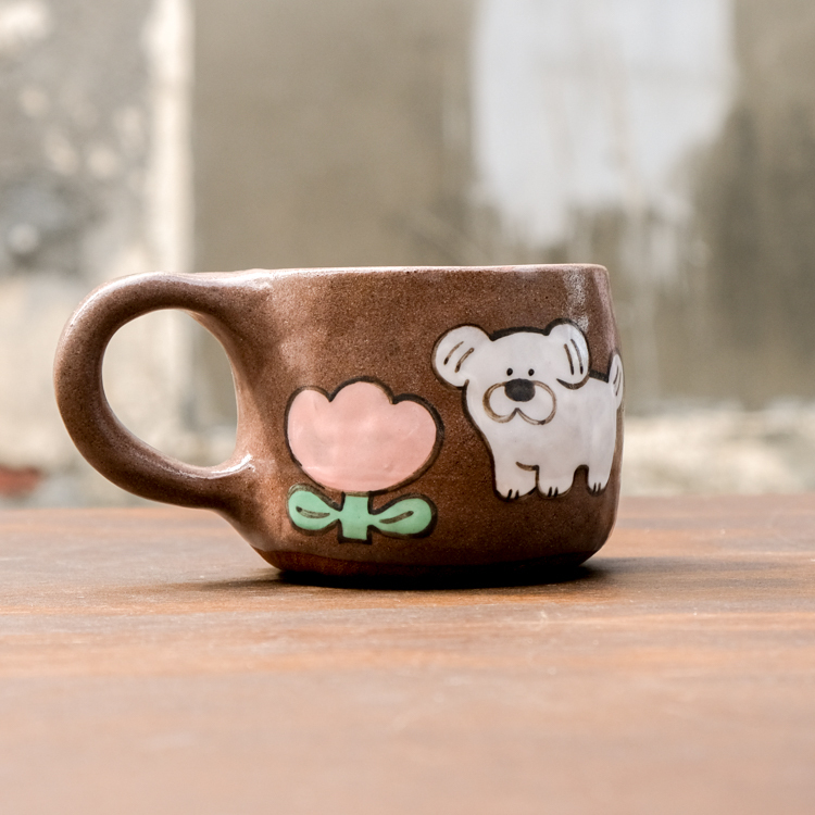 SP｜Mal Woo毛物｜陶瓷手捏陶杯｜H