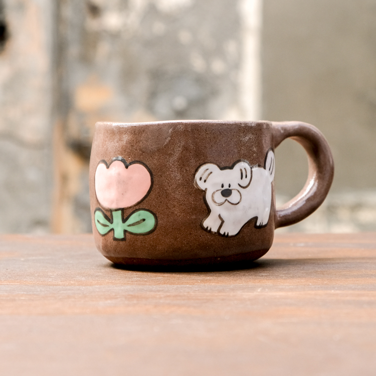 SP｜Mal Woo毛物｜陶瓷手捏陶杯｜H