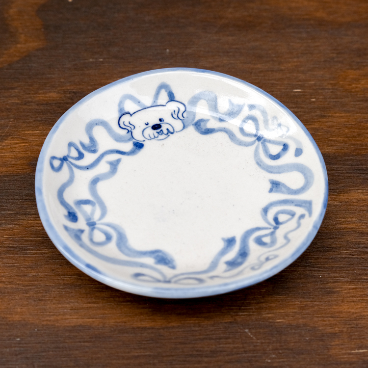 SP｜Mal Woo毛物｜青花三腳碟｜B