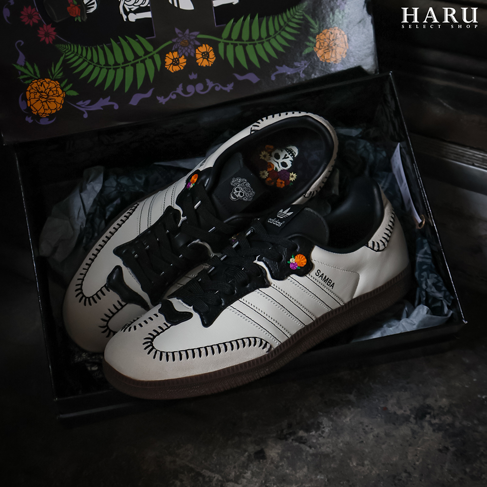 💀亡靈節💀 海外限定 Adidas originals SAMBA OG “Dia De Los Muertos Pack” 德訓鞋 男女休閒鞋 JI3931 JI3932