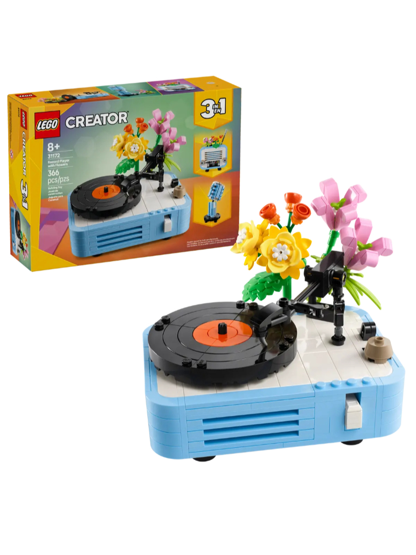 LEGO 31172 花飾唱片機