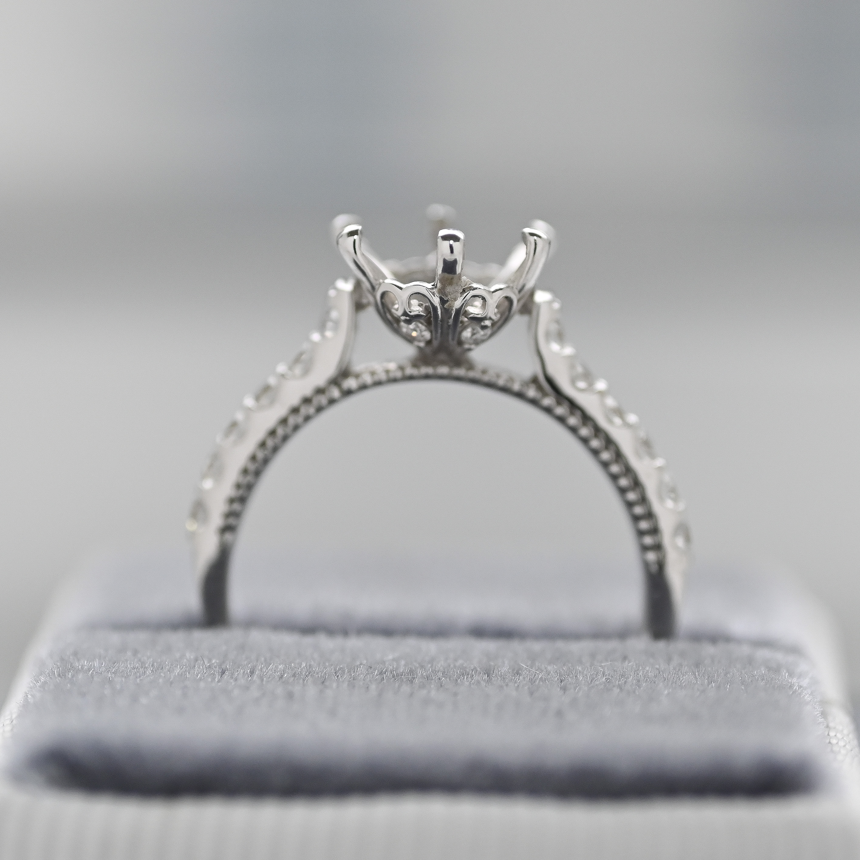 18K 1.50ct Diamond Ring Setting