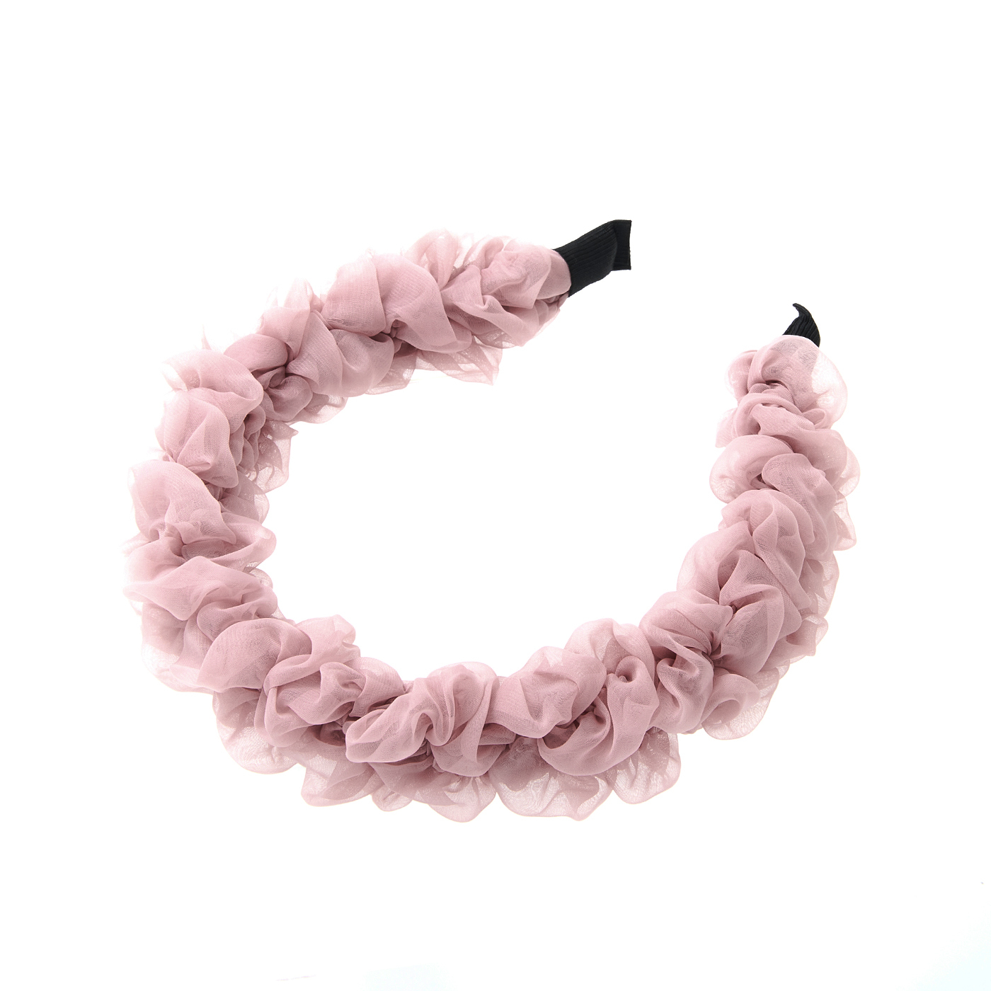 粉色,雪紡,髮箍