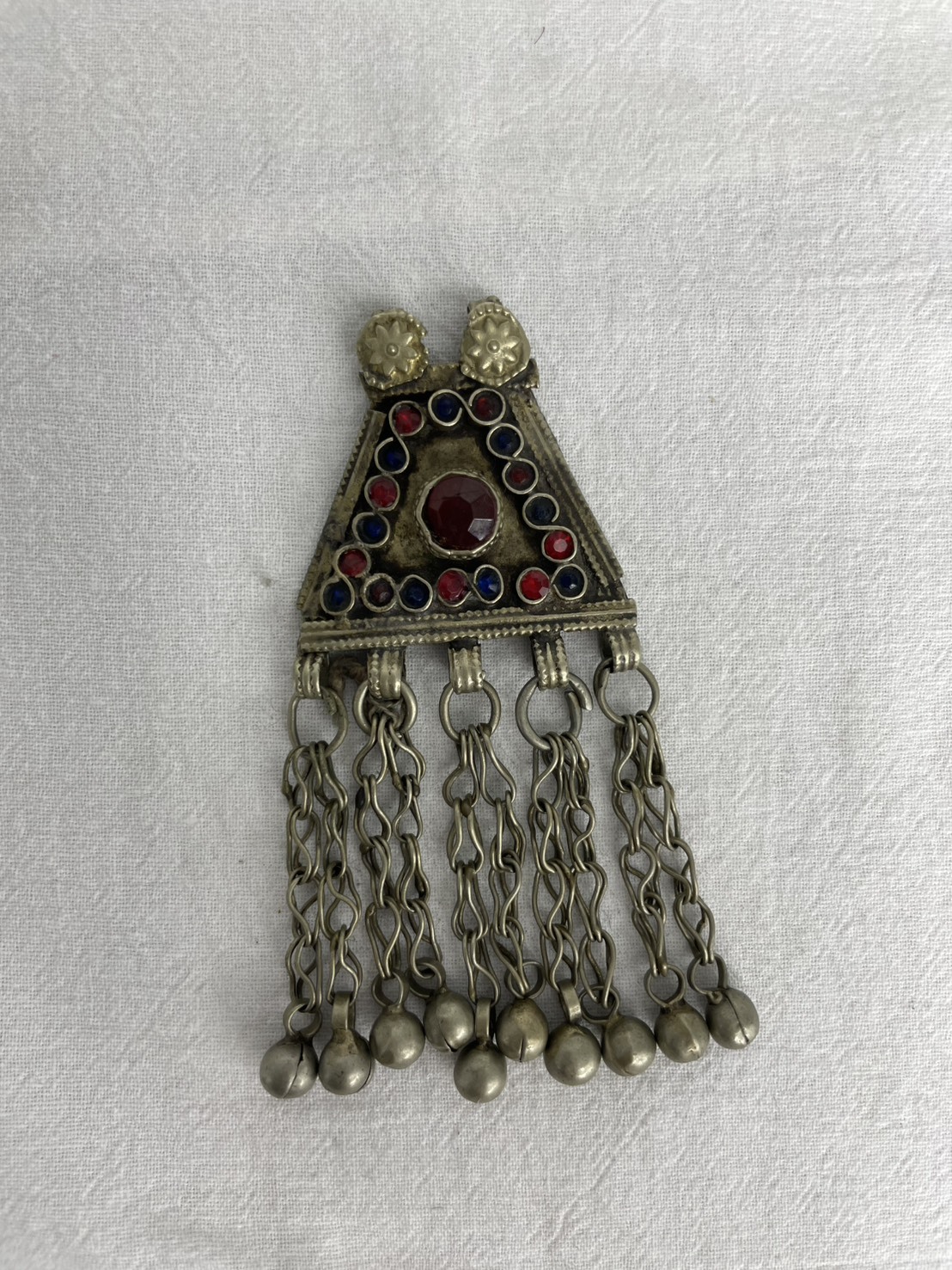 No.43 三角形阿富汗鈴鐺墜飾 9.5cm