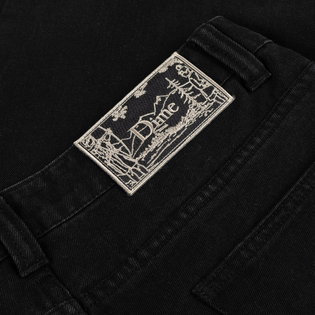 DIME｜Classic Baggy Denim Pants ''Black''