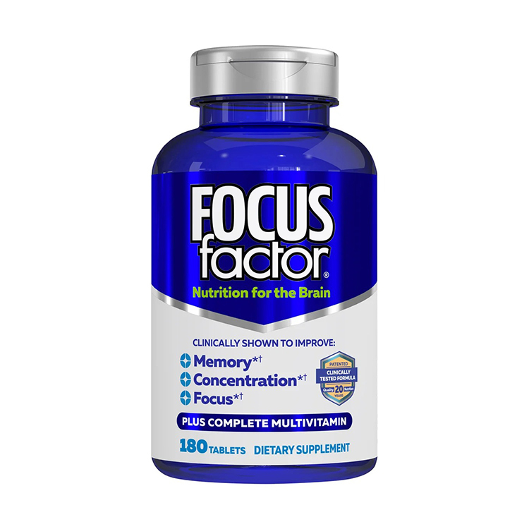 FOCUS factor Dietary Supplement, 180 Tablets