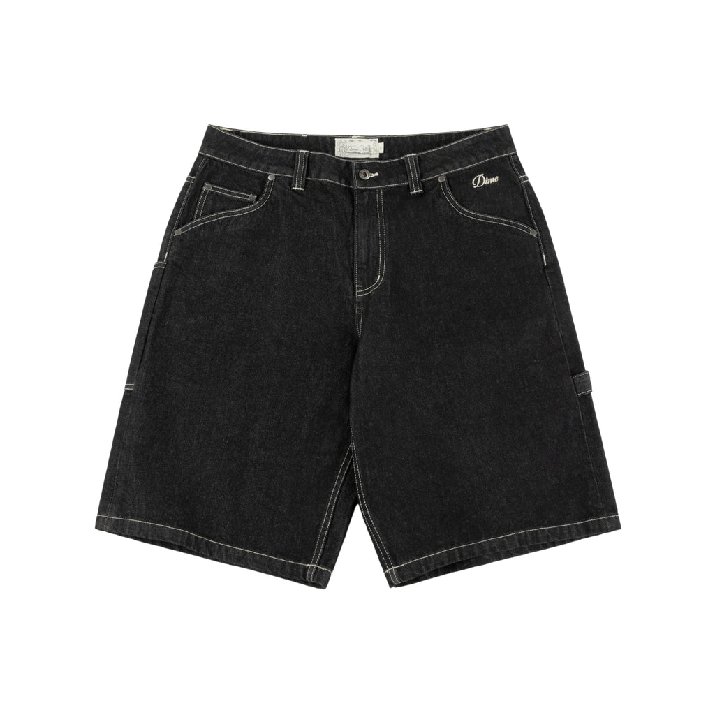 DIME｜Classic Denim Shorts ''Black washed''