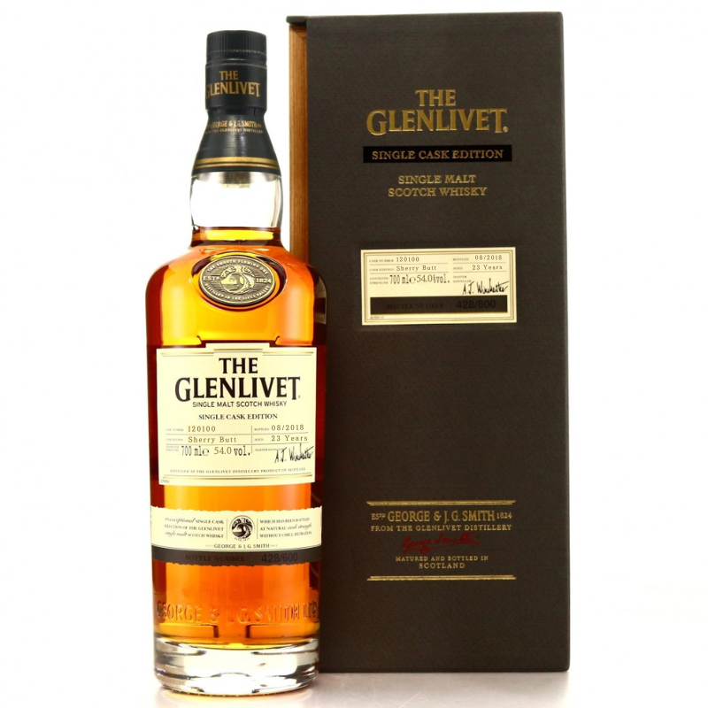 格蘭利威 23年 Single Cask Edition (No.120100) 單一麥芽威士忌 700ml