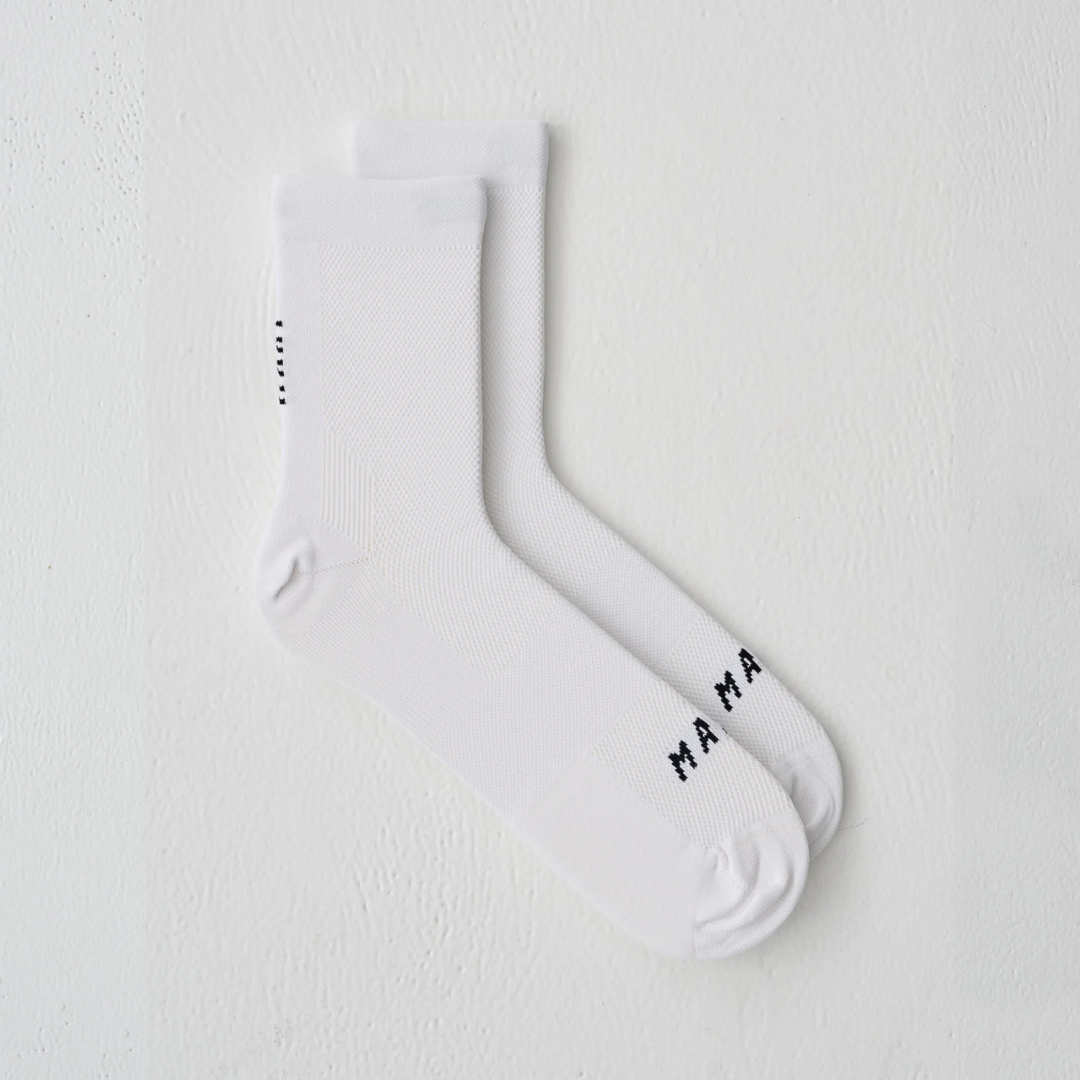 【MAAP】Division Mono Short Sock 短車襪 / White 霧白