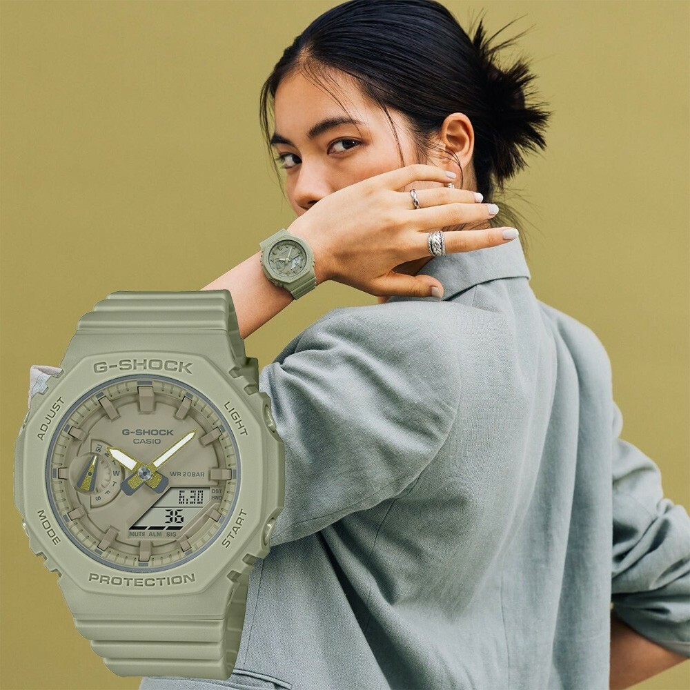 Casio G-Shock GMA-S2100BA-3A 手錶 (香港行貨)