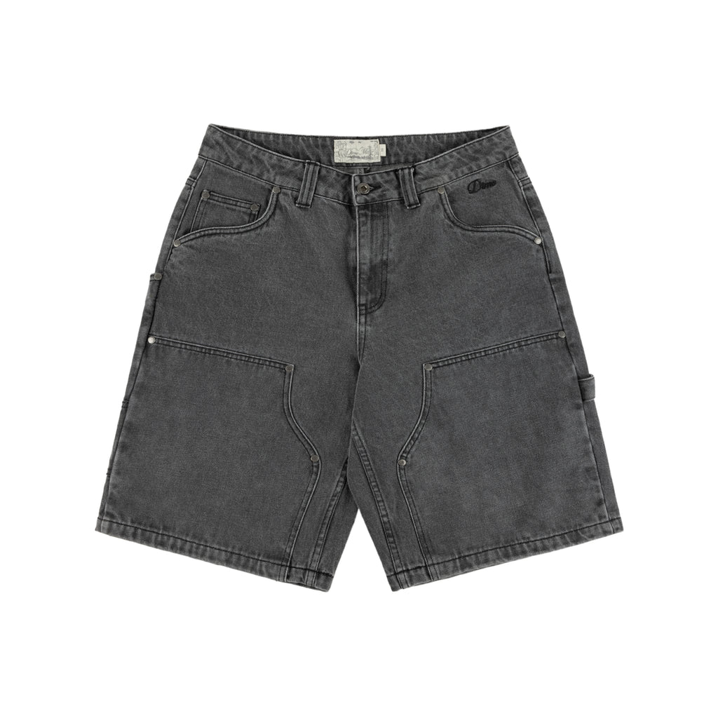 DIME｜Carpenter Denim Shorts ''Faded black''