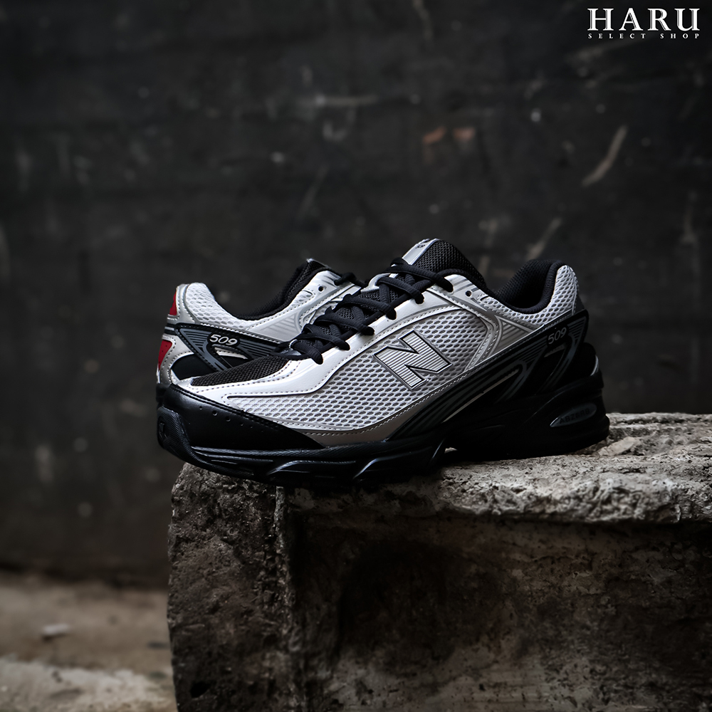 NEW BALANCE 509 NB 509 銀灰黑 科技銀 Y2K 老爹鞋 慢跑鞋 男女尺寸 復古休閒鞋 U509BG