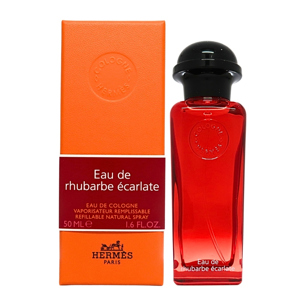 Hermes 愛馬仕 Eau de Rhubarbe Ecarlate 緋紅火參古龍水 EDC 50ml