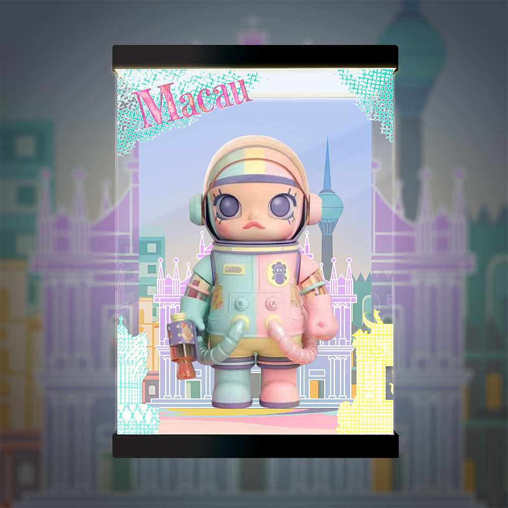 AOWOBOX] MEGA Space Molly 400% 蜜糖Sweetie 澳門限定展示盒