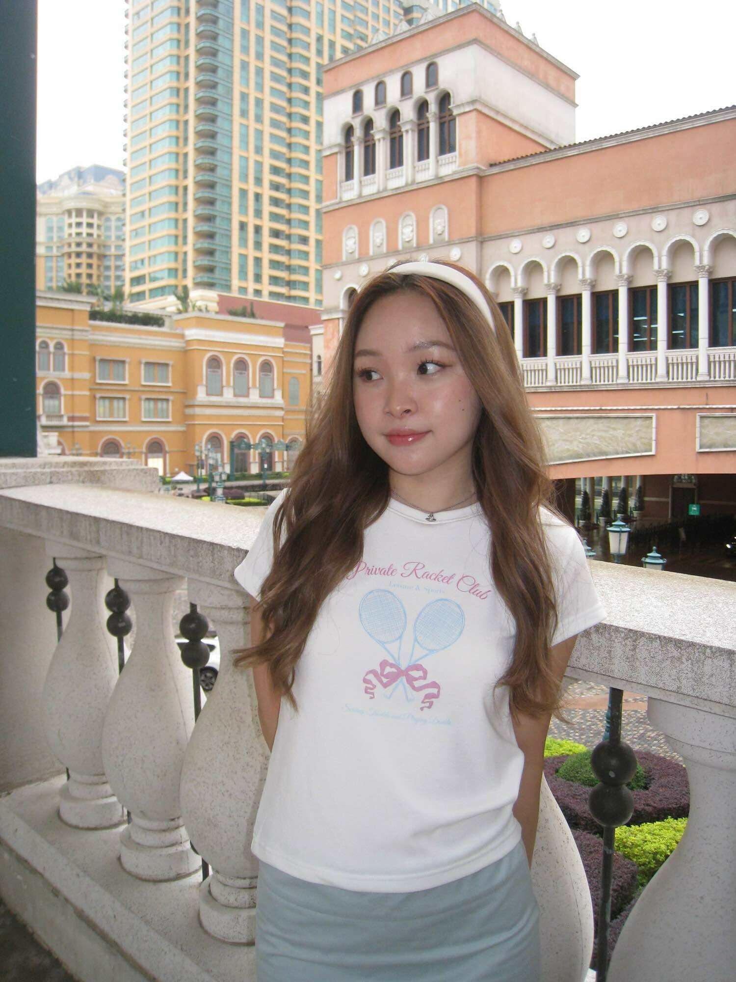 Kiparapa House - 【現貨】網球拍 Baby Tee 裇