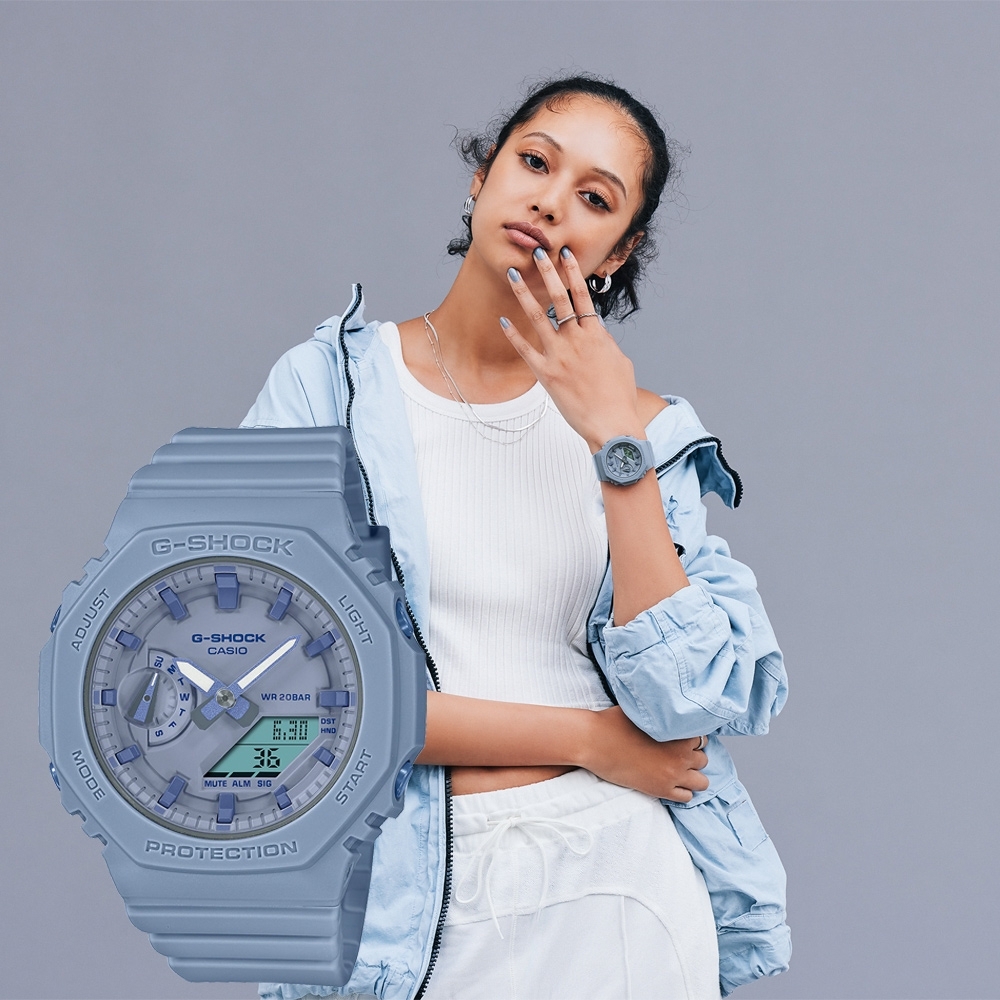 Casio G-Shock GMA-S2100BA-2A2 手錶 (香港行貨)