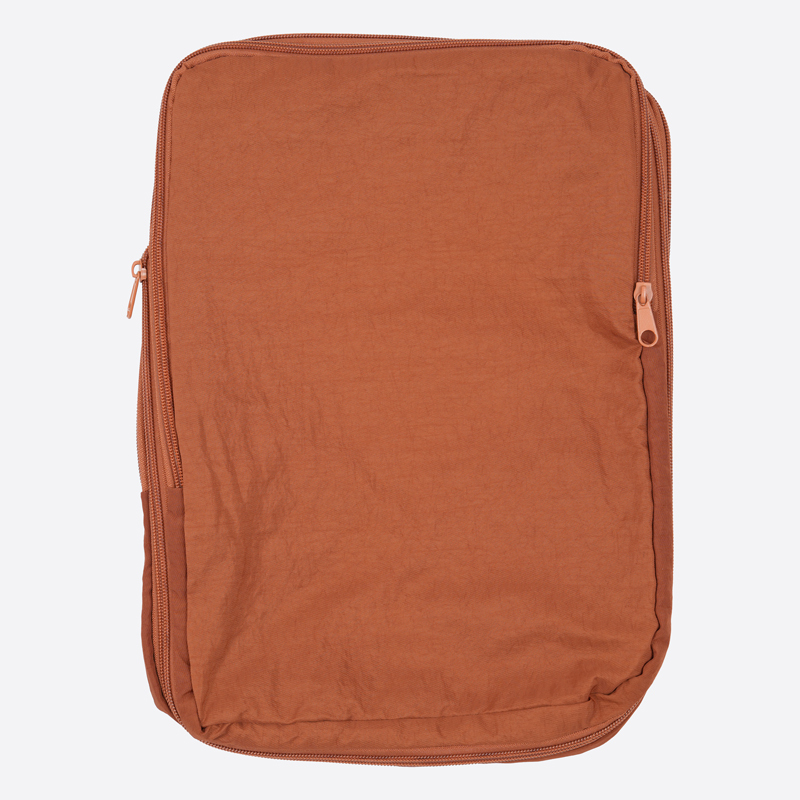 SP 雙層拉鍊旅行壓縮袋/橙 25x35x15cm