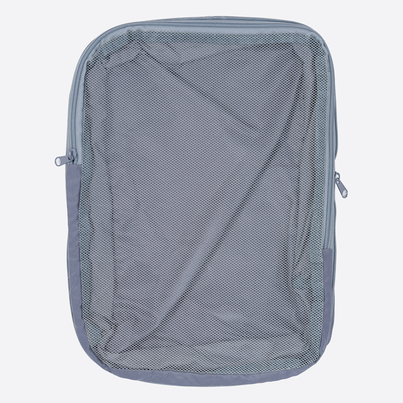 SP 雙層拉鍊旅行壓縮袋/藍 25x34x15cm