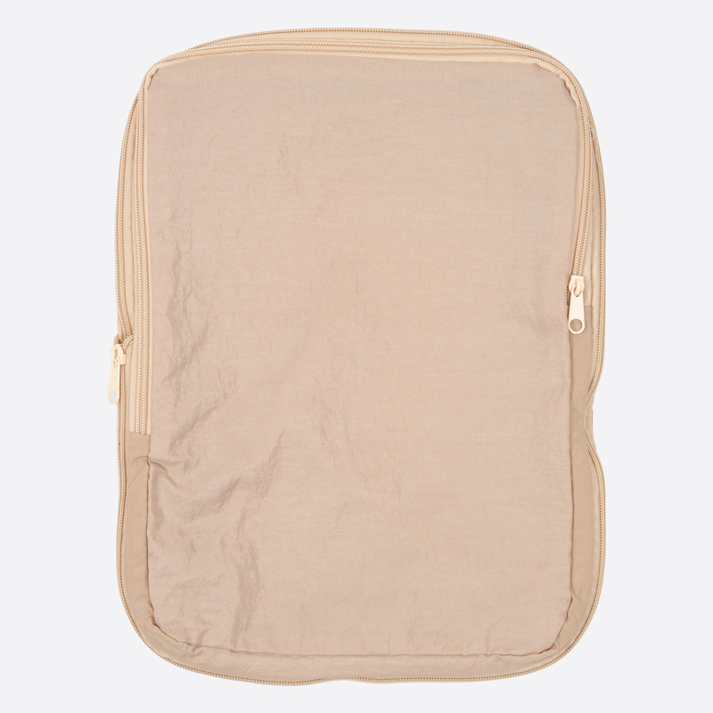 SP 雙層拉鍊旅行壓縮袋/米 25x34x15cm