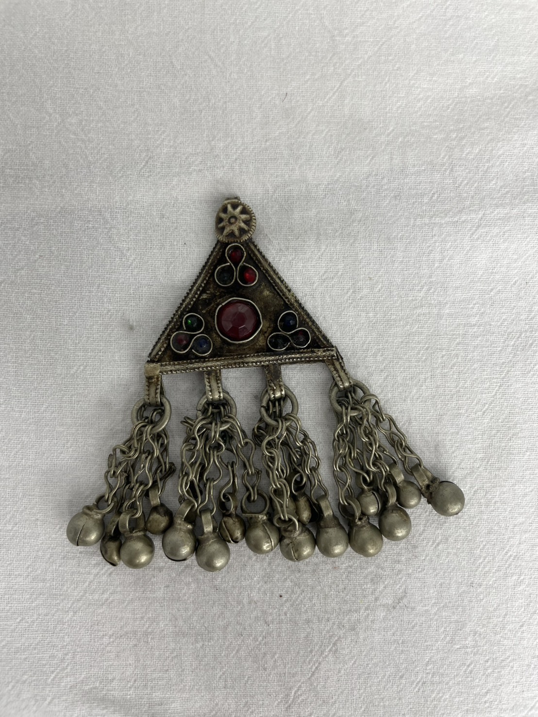 No.60 三角形阿富汗鈴鐺墜飾 9cm