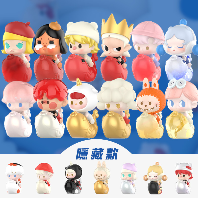 【盲盒】POP MART 泡泡萌粒 盲袋 遇見錦鯉萌粒 幸運錦鯉 泡泡瑪特 POMT-21 [台灣現貨]