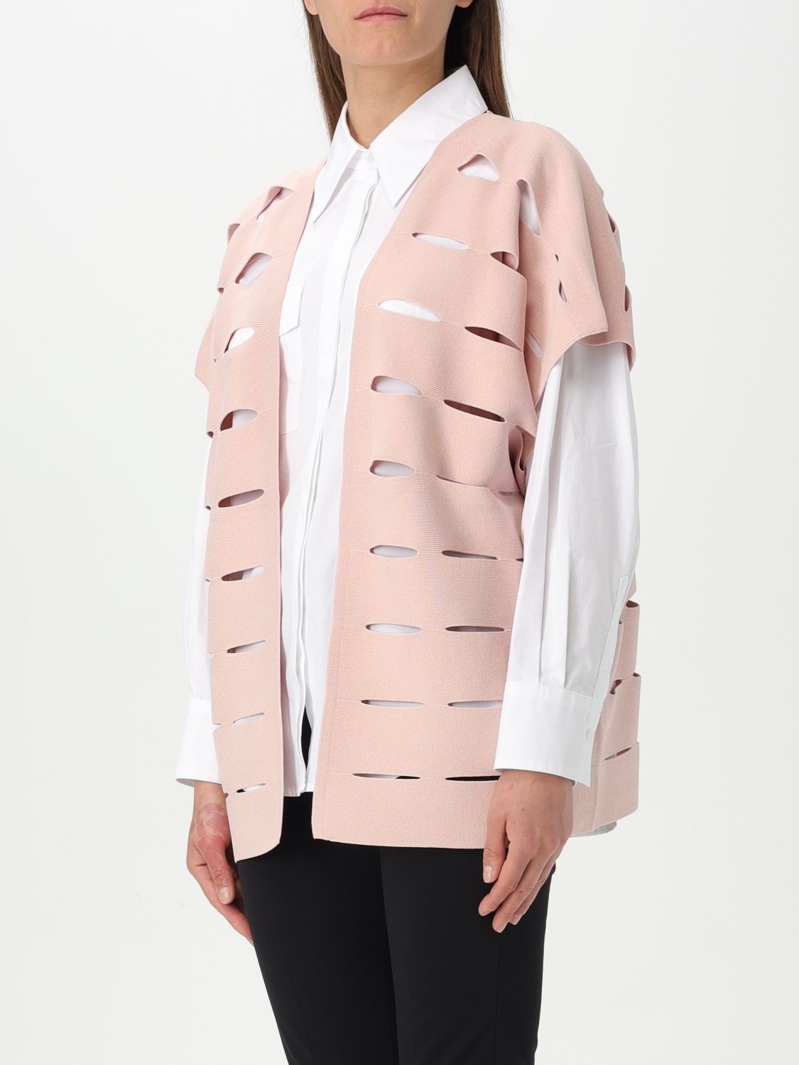 LIVIANA CONTI 洞洞背心罩衫