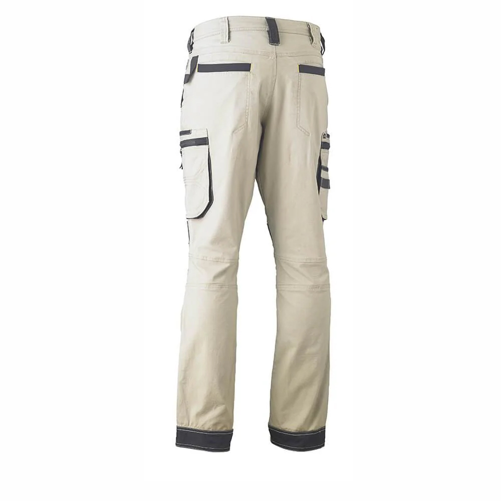 BPC6330 BSTN 米色 多口袋耐磨彈性工作褲