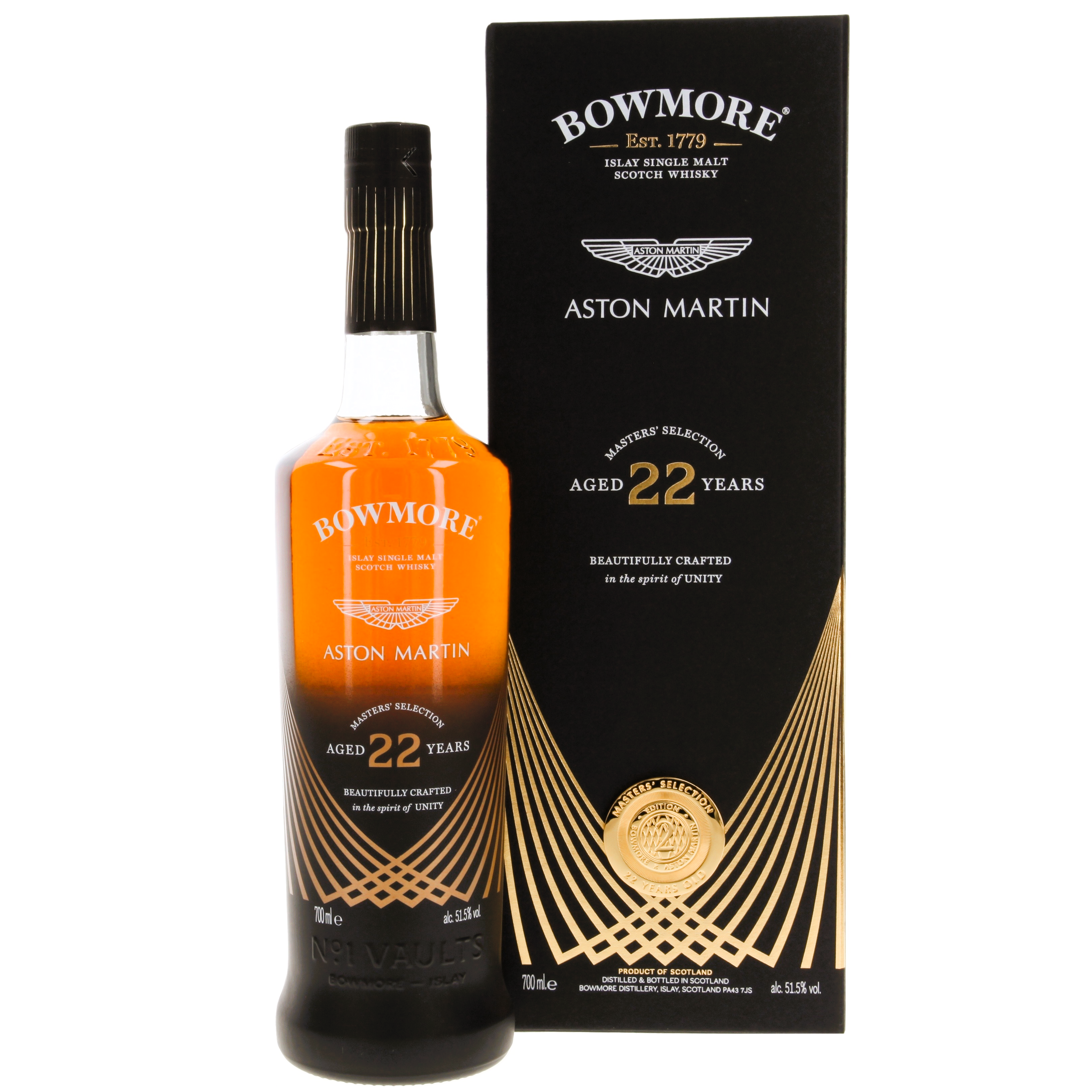 波摩 22年 Aston Martin-Master Selection 2022 單一麥芽威士忌 700mL