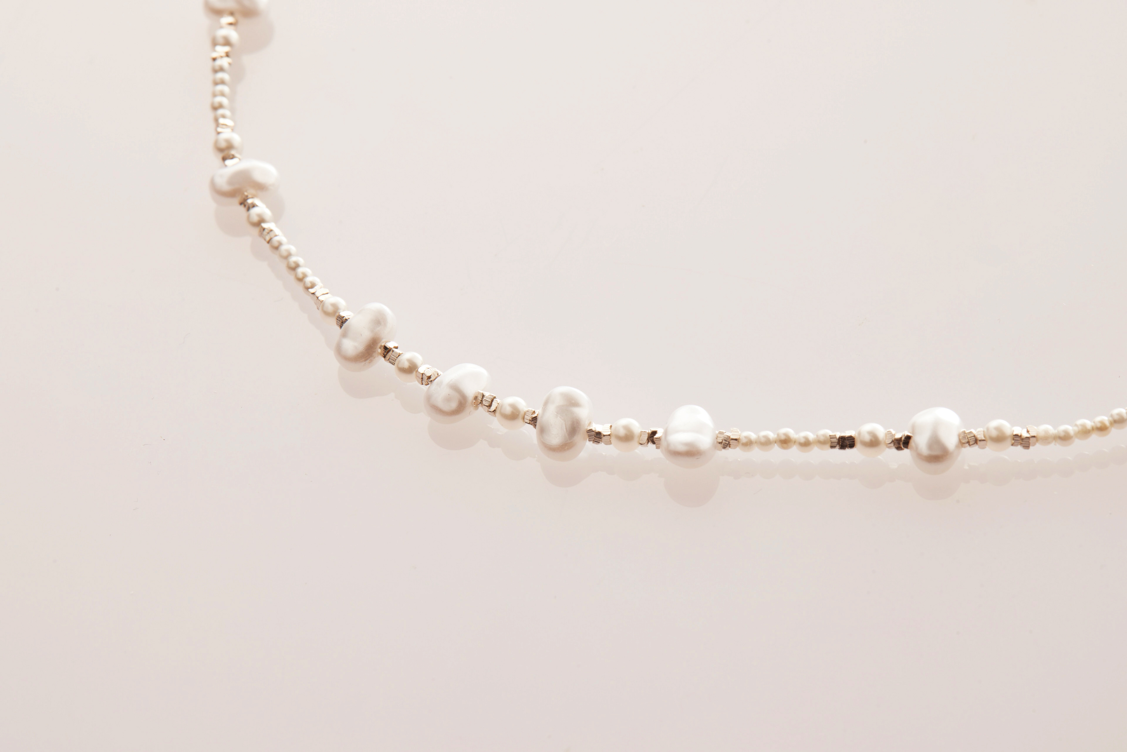 N840 | 純銀珍珠項鍊