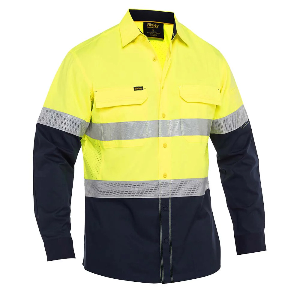 BS6491T TT04 黃色 超涼透氣彈性排汗工作服