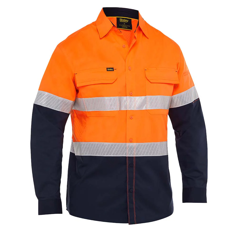 BS6491T TT05 橘色 超涼透氣彈性排汗工作服