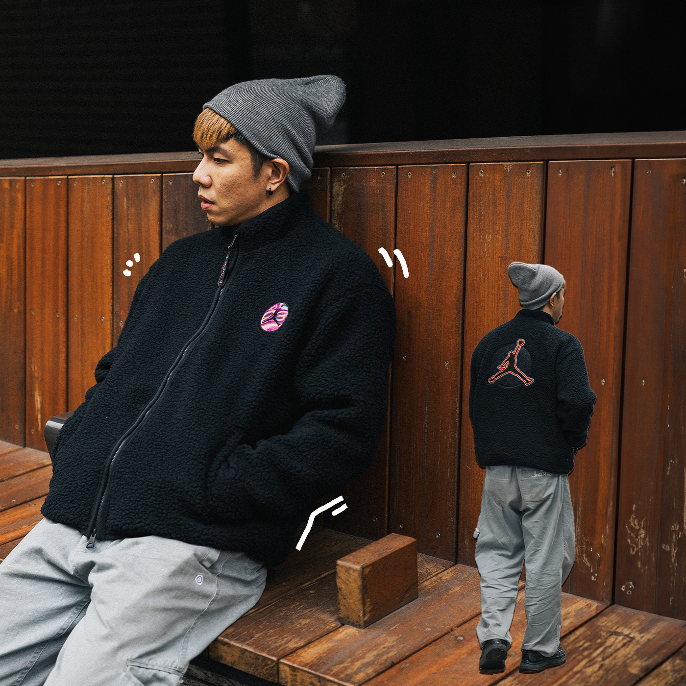 Air Jordan 羊羔絨 搖粒絨 立領外套【FV4017-010】