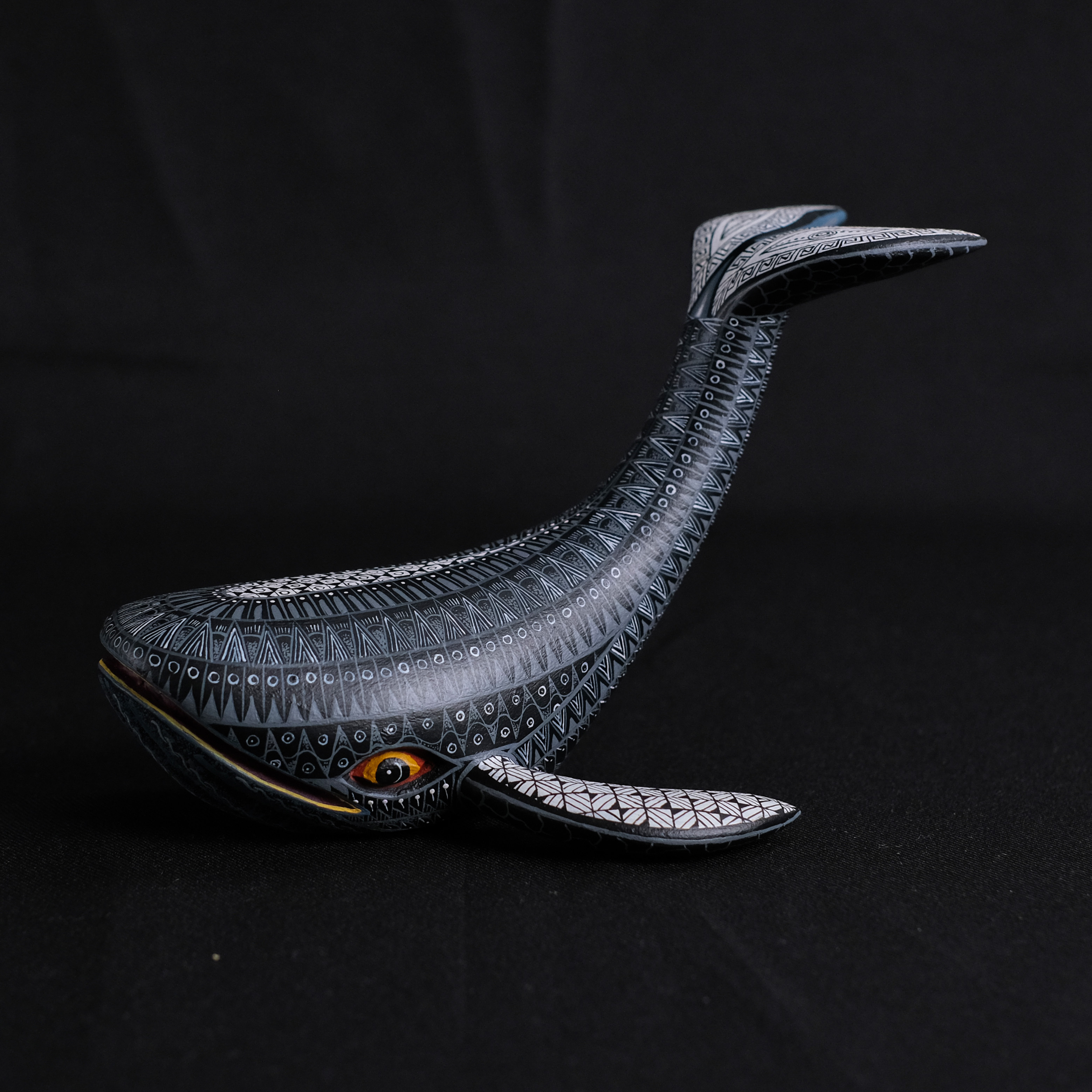 神獸手工木雕｜薩波特克圖騰款 Baleen｜墨西哥