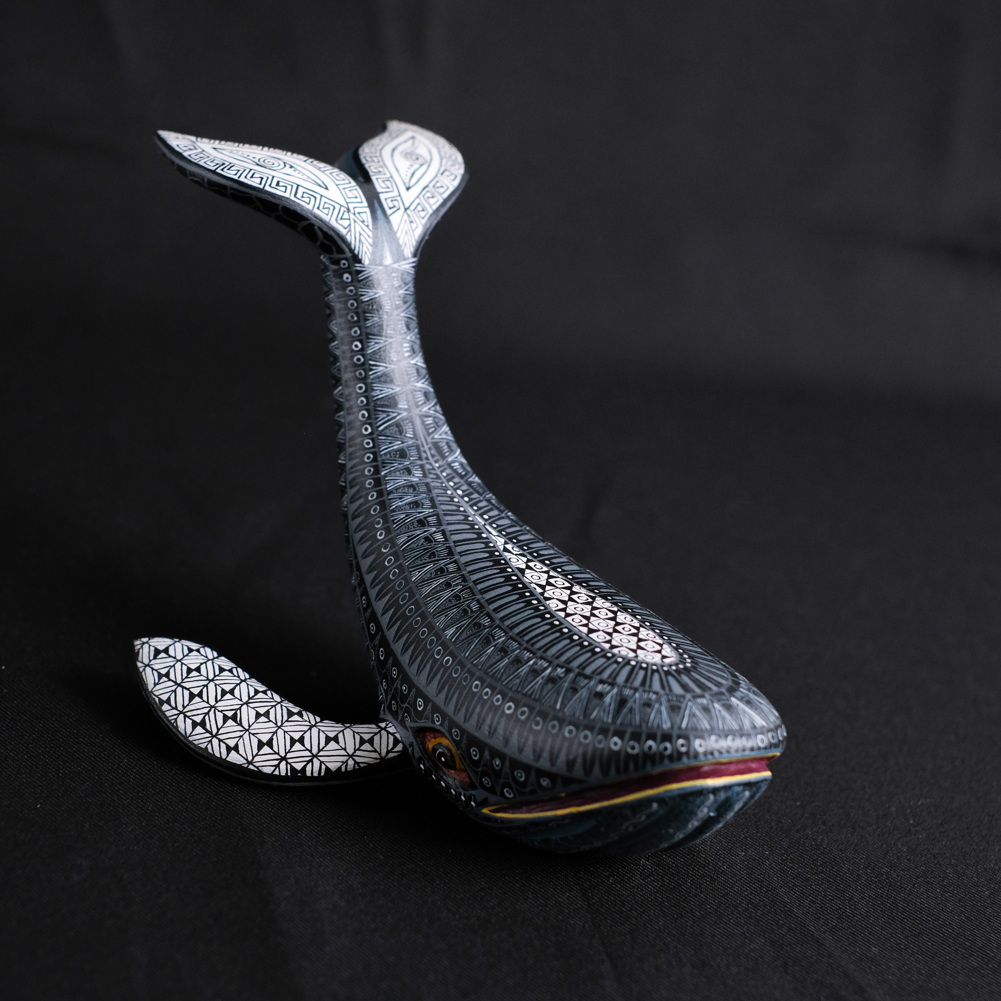 神獸手工木雕｜薩波特克圖騰款 Baleen｜墨西哥