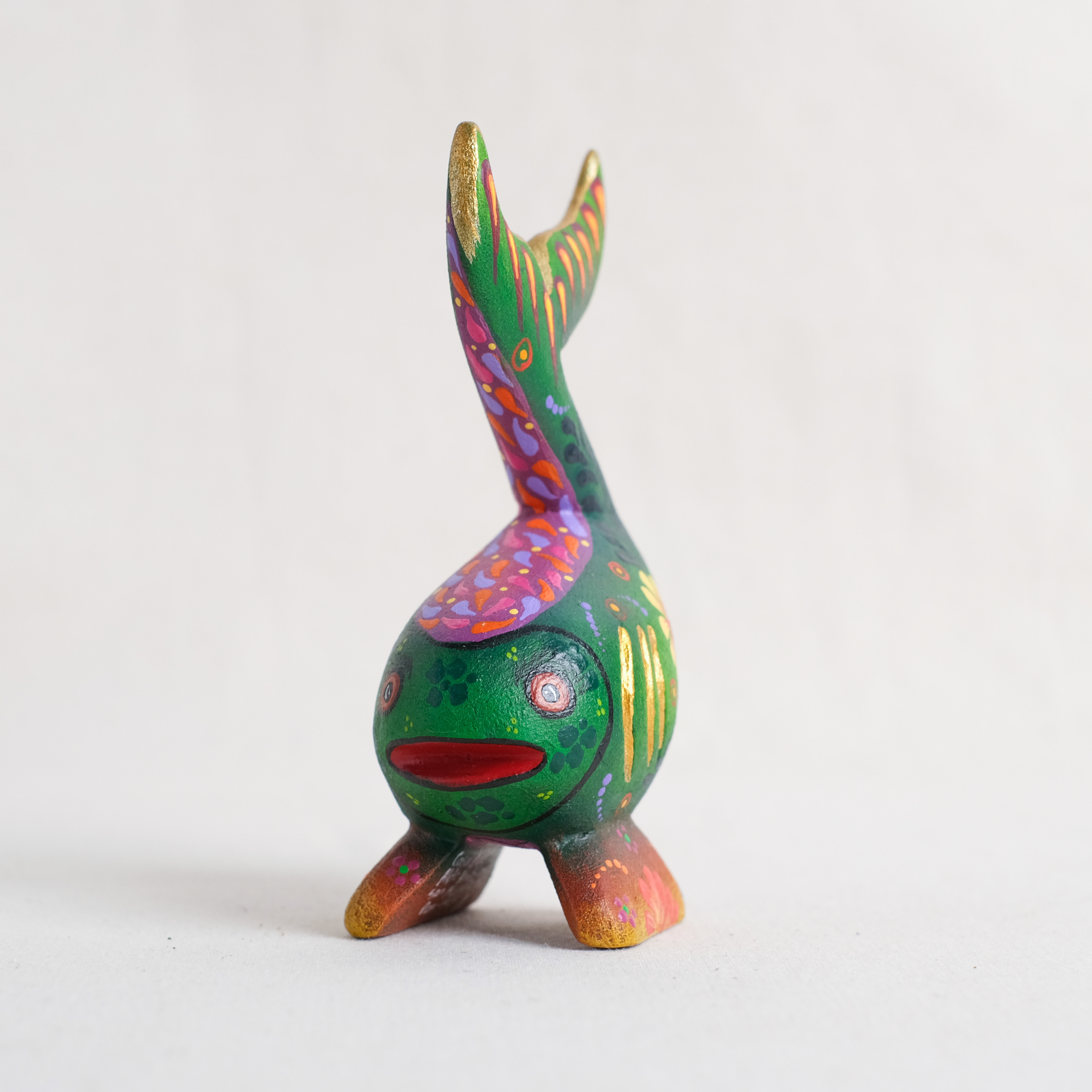 神獸手工木雕｜Pescado 03｜墨西哥