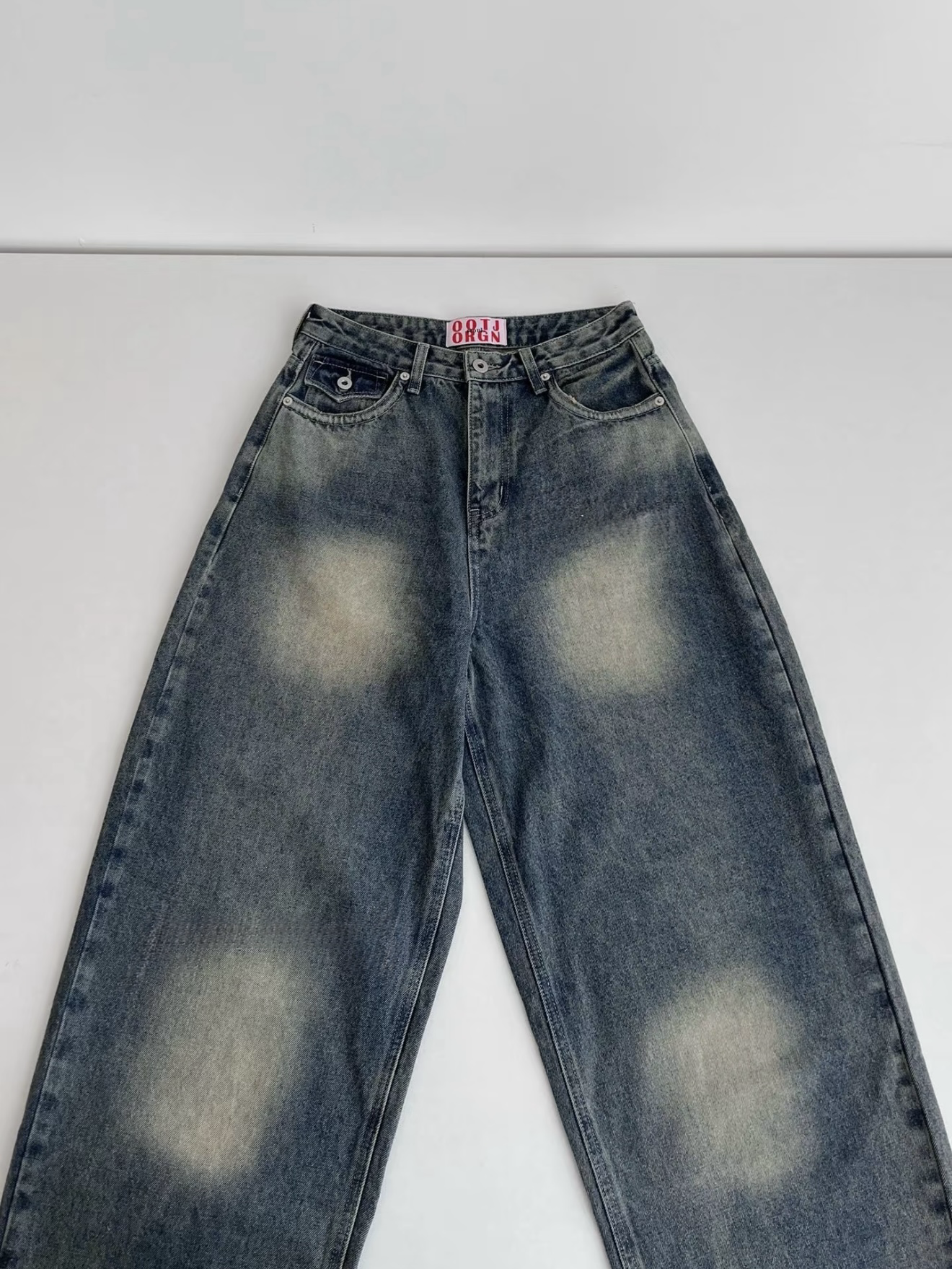 正韓 Karina同款✨寬鬆男友風牛仔褲