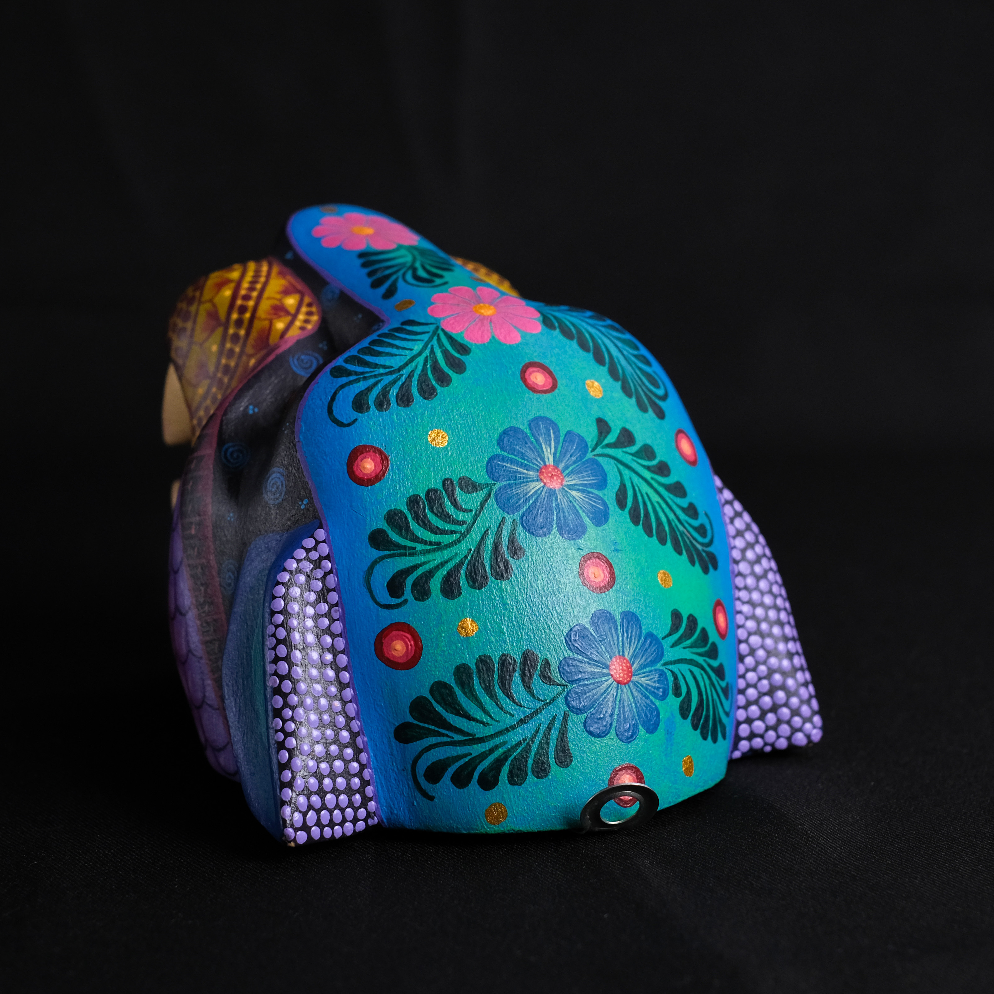 神獸手工木雕｜Cabeza de Jaguar｜墨西哥