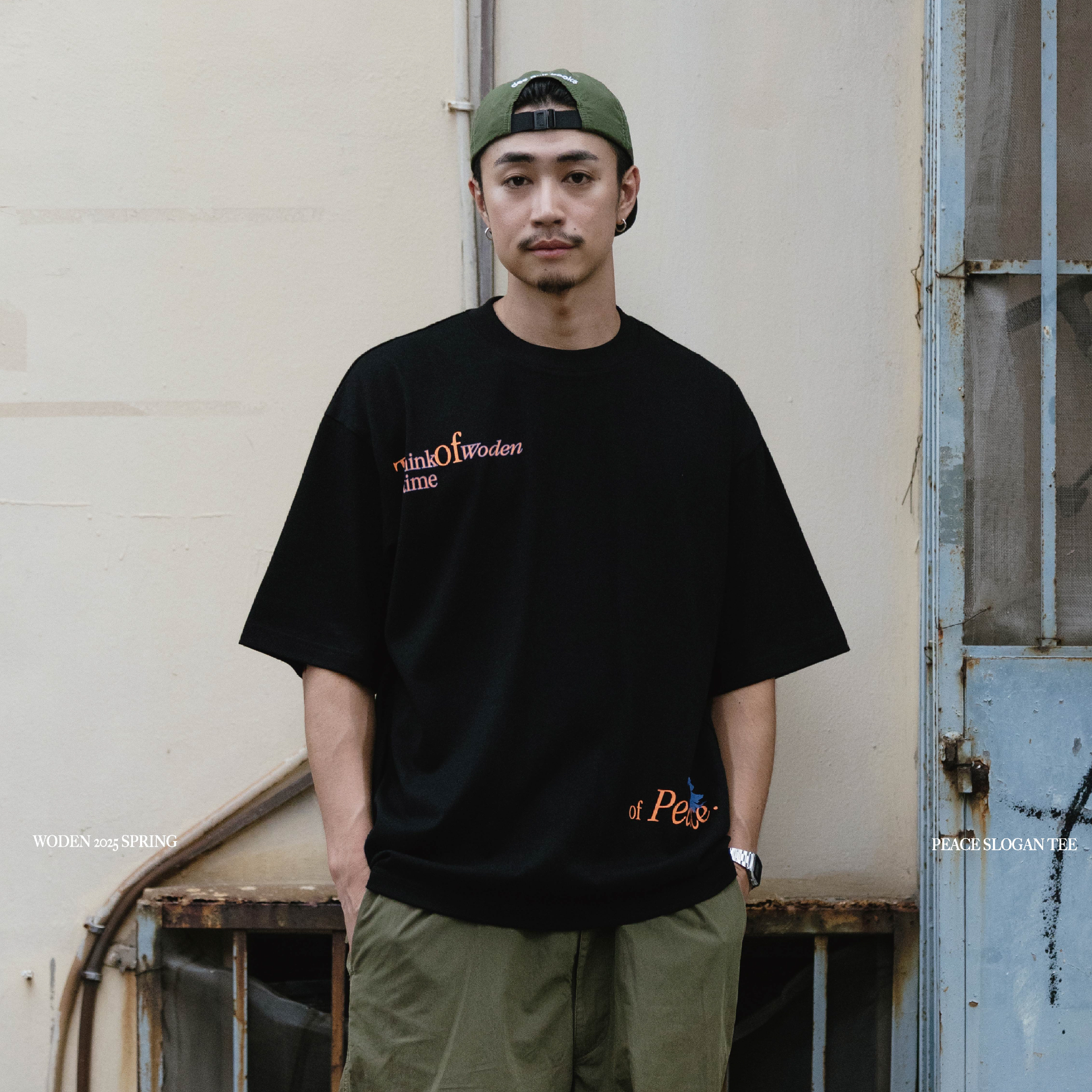 WODEN® Peace Slogen Tee 標語短袖