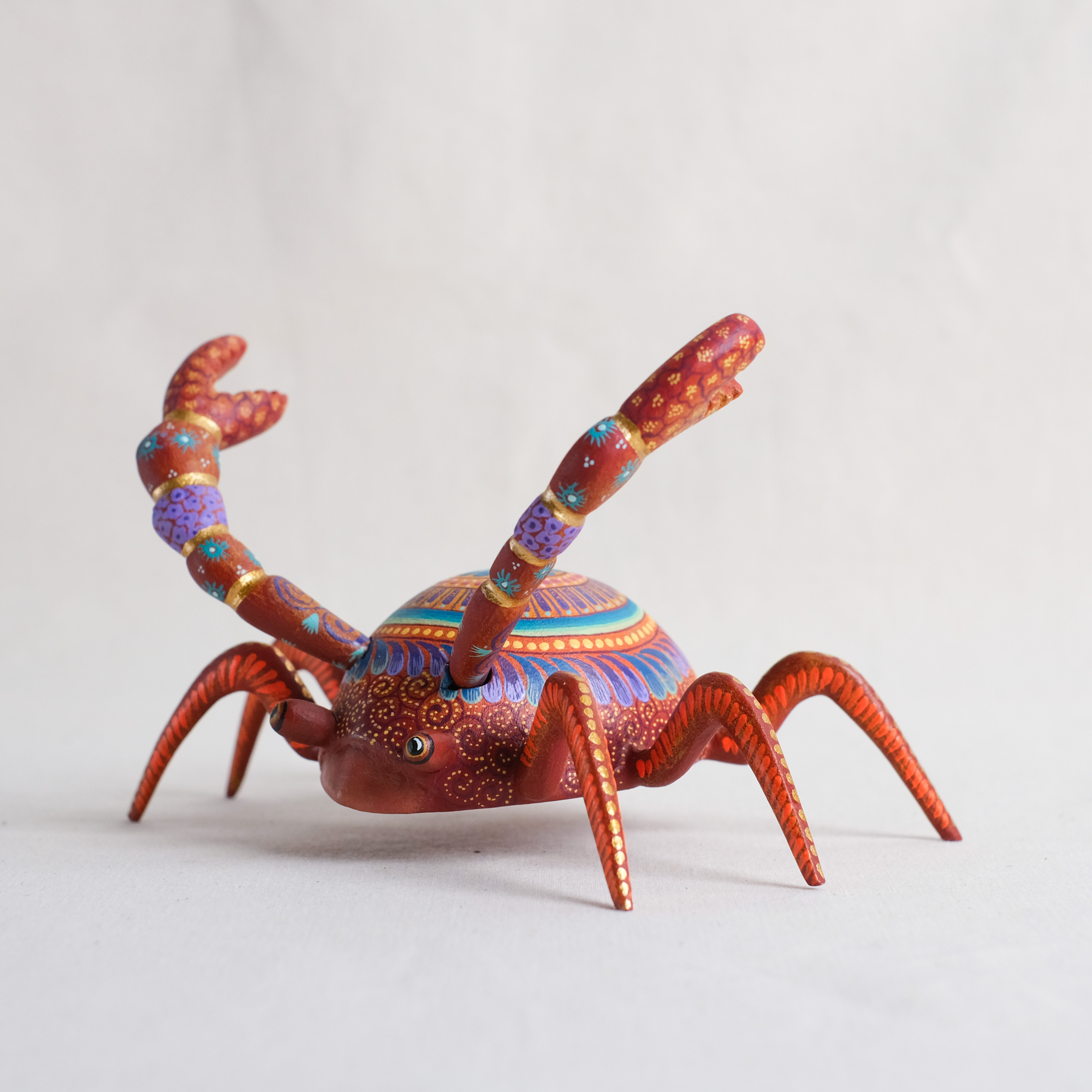 神獸手工木雕｜Cangrejo｜墨西哥