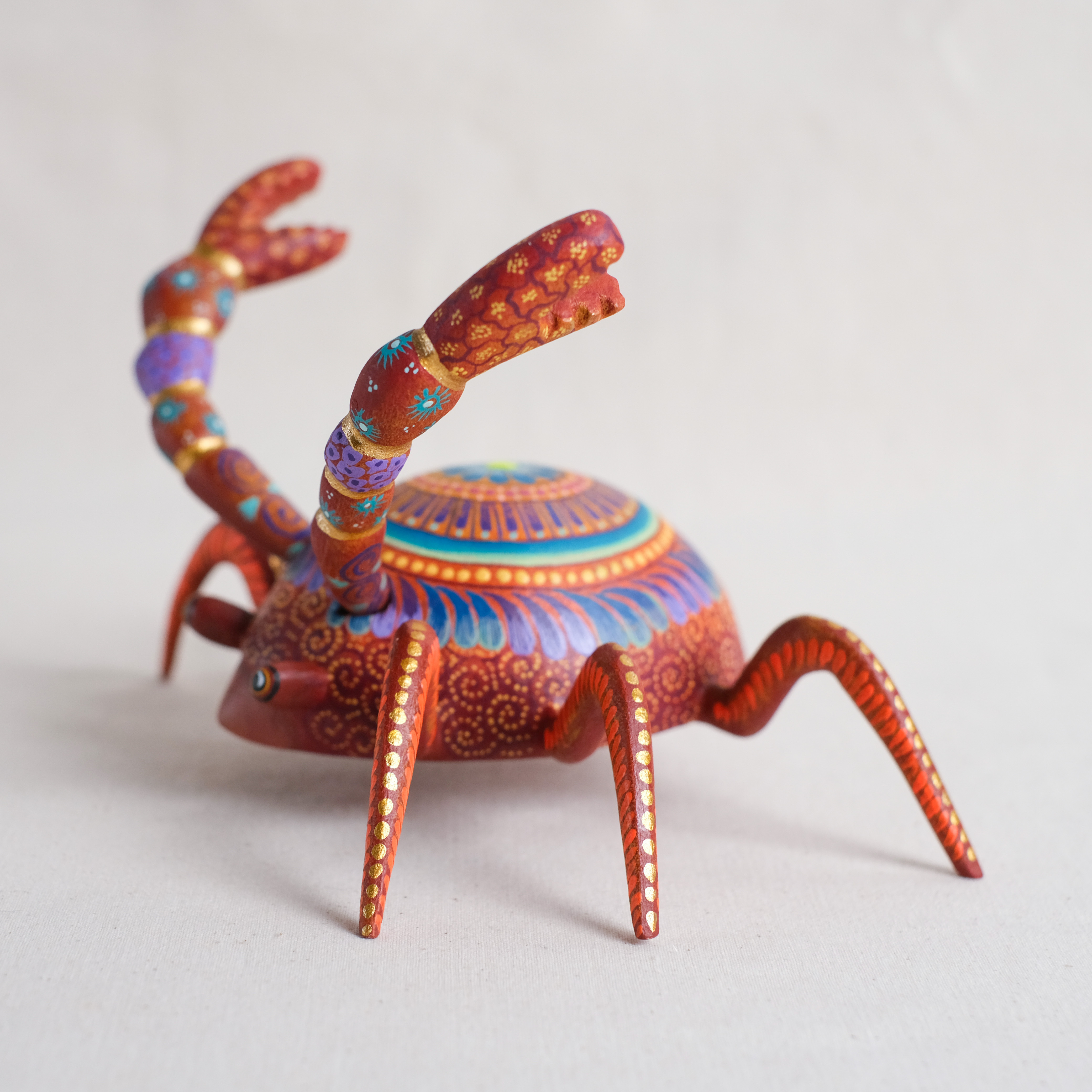 神獸手工木雕｜Cangrejo｜墨西哥