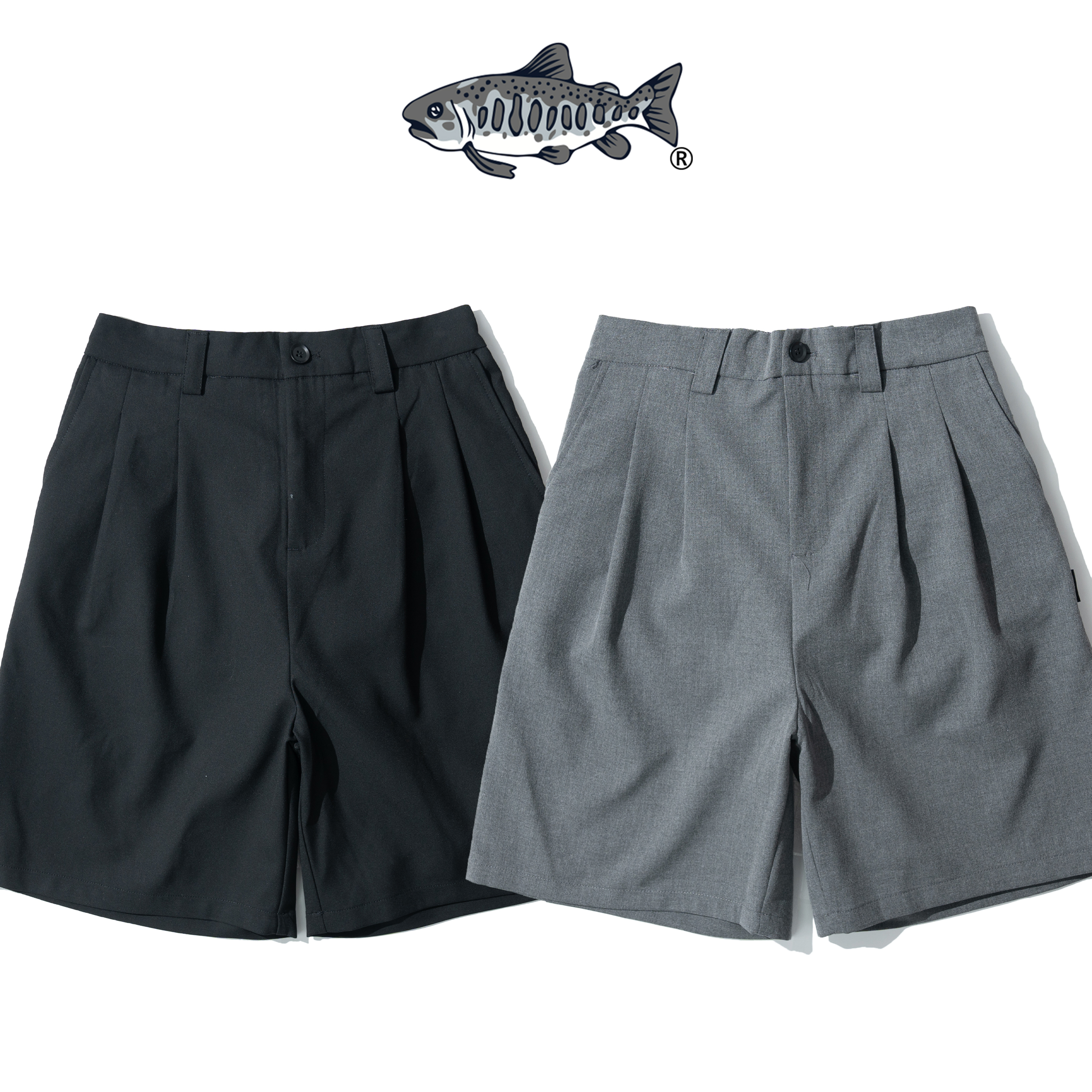 AGILITY Pleated Suit Short 褶線 五分 西裝短褲 [AC5S]