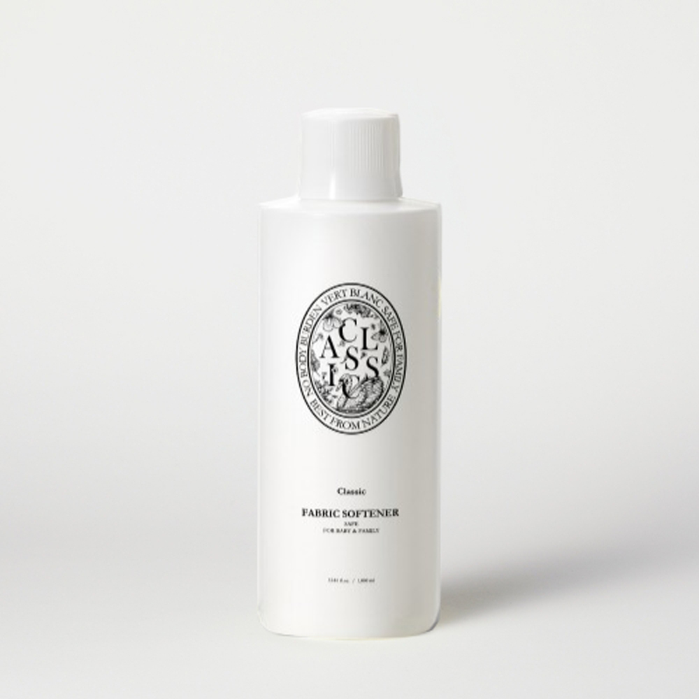 VERTBLANC 寶寶天然衣物柔軟精｜白色經典  (1000ml)