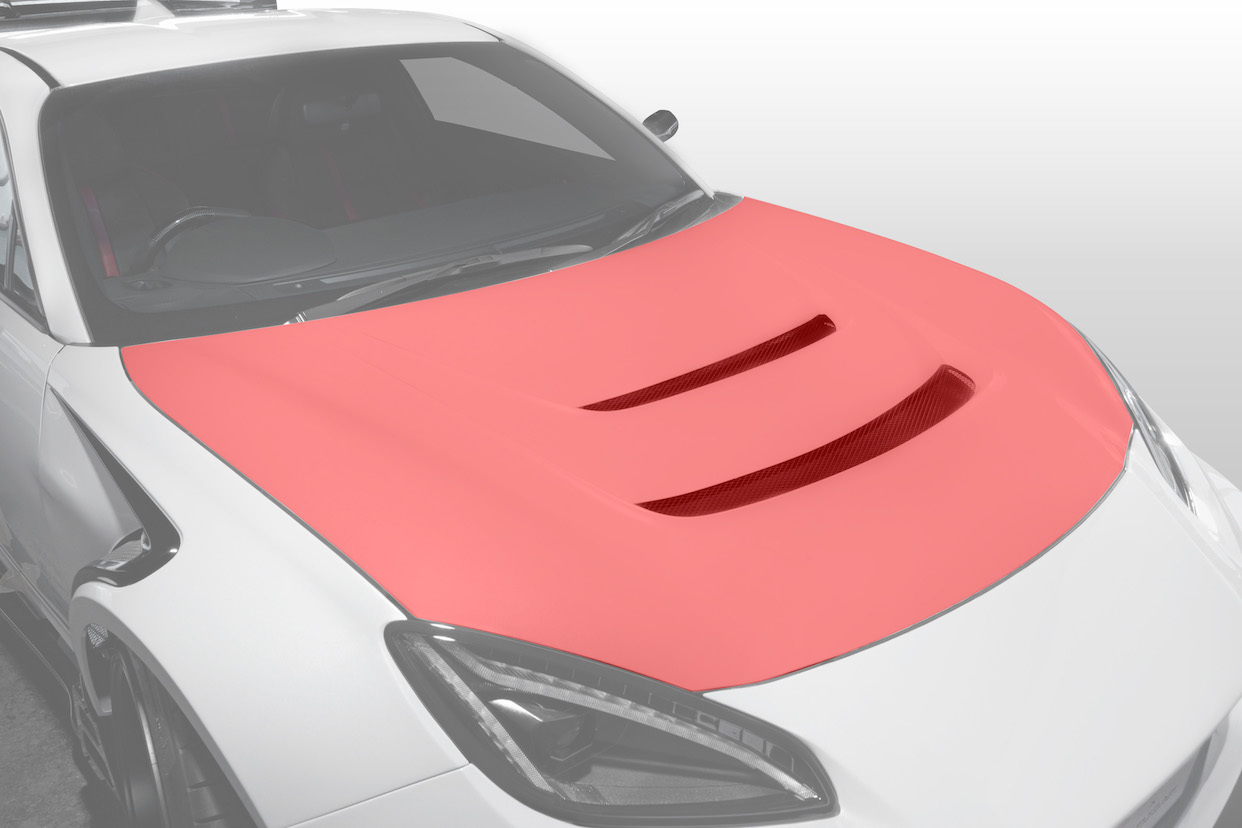 SILKBLAZE BONNET TOYOTA GR86 2022-