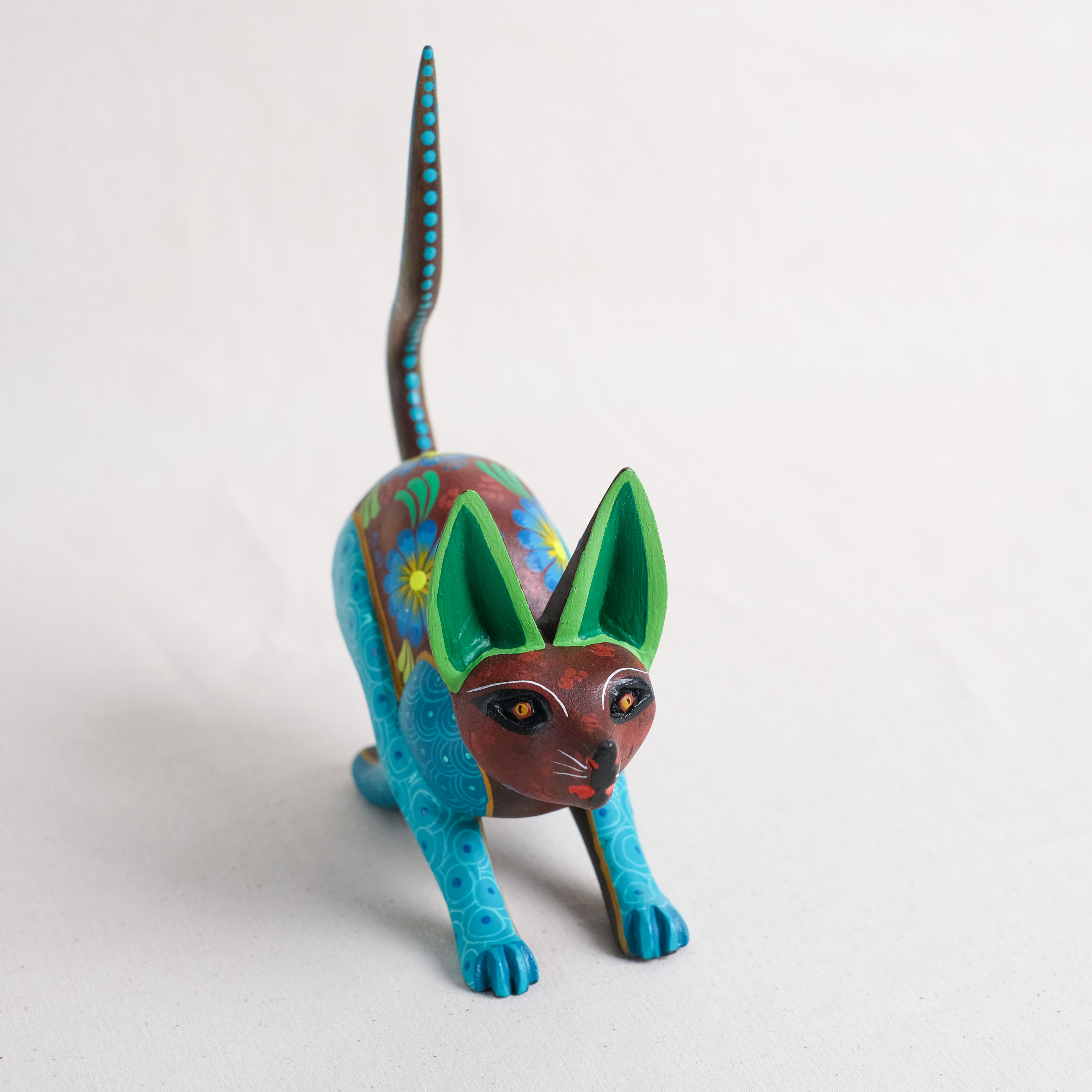 神獸手工木雕｜Zorro Grande｜墨西哥