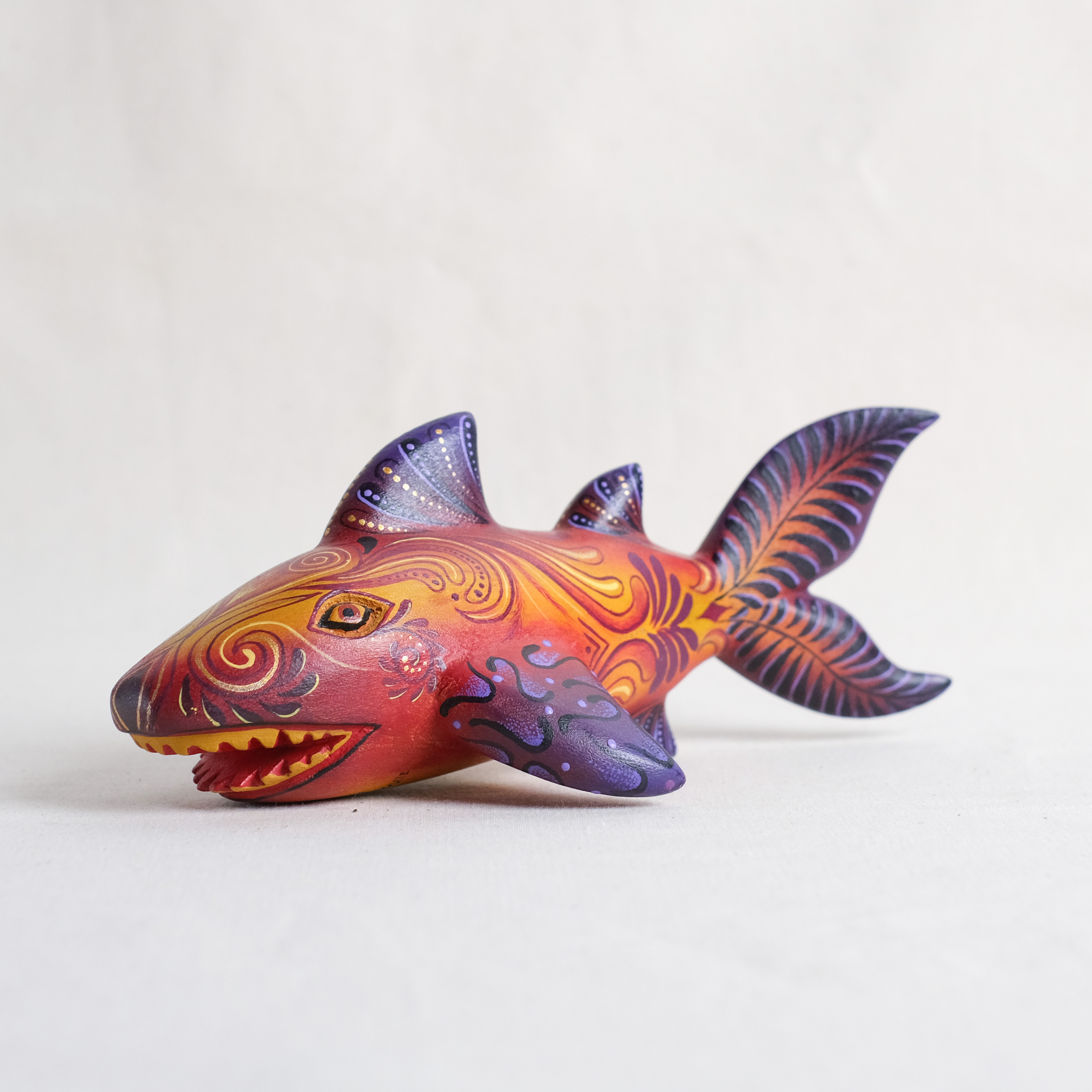 神獸手工木雕｜Tiburon｜墨西哥