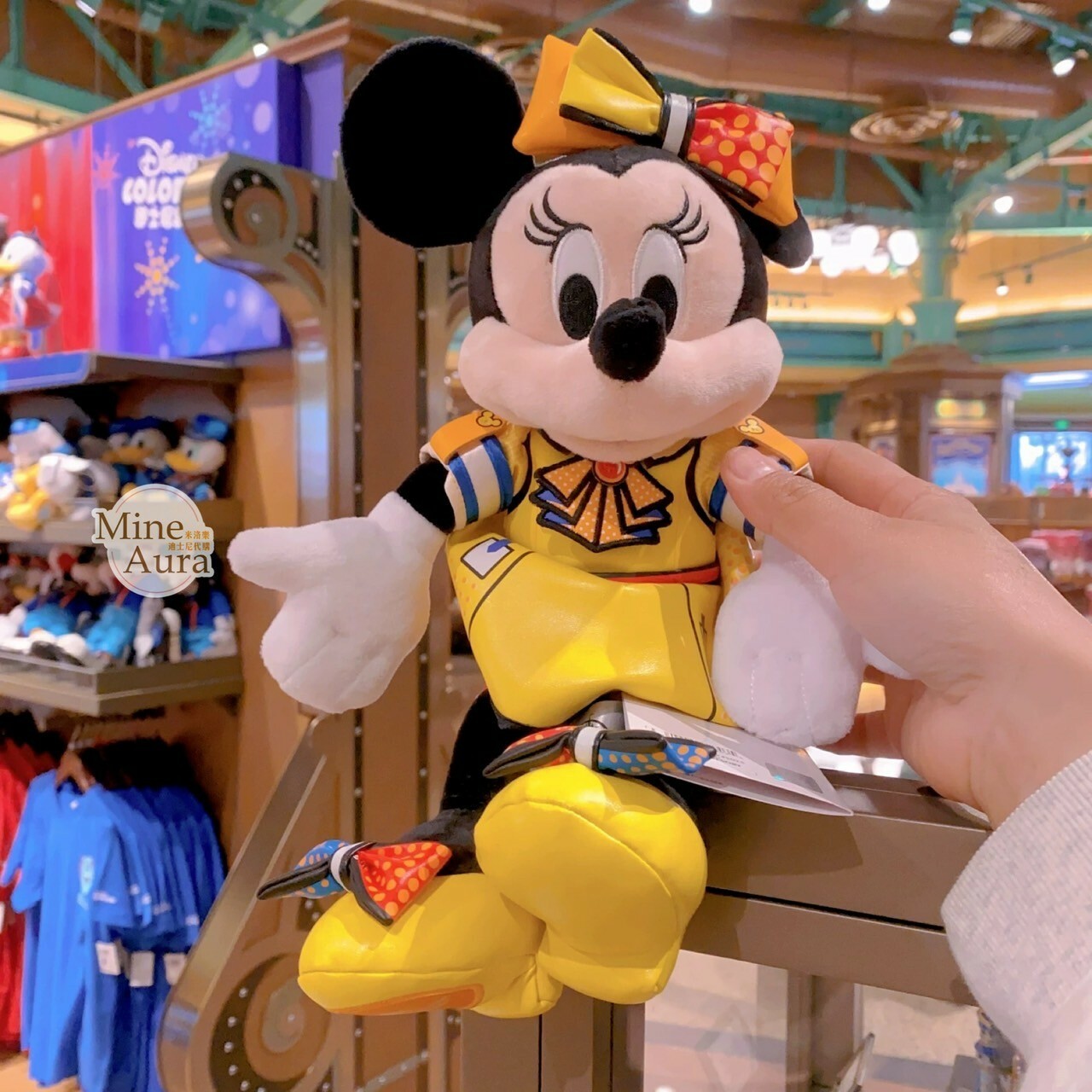 彩色慶典街頭派對系列 米妮 Minnie 造型 娃娃 玩偶 -上海迪士尼樂園