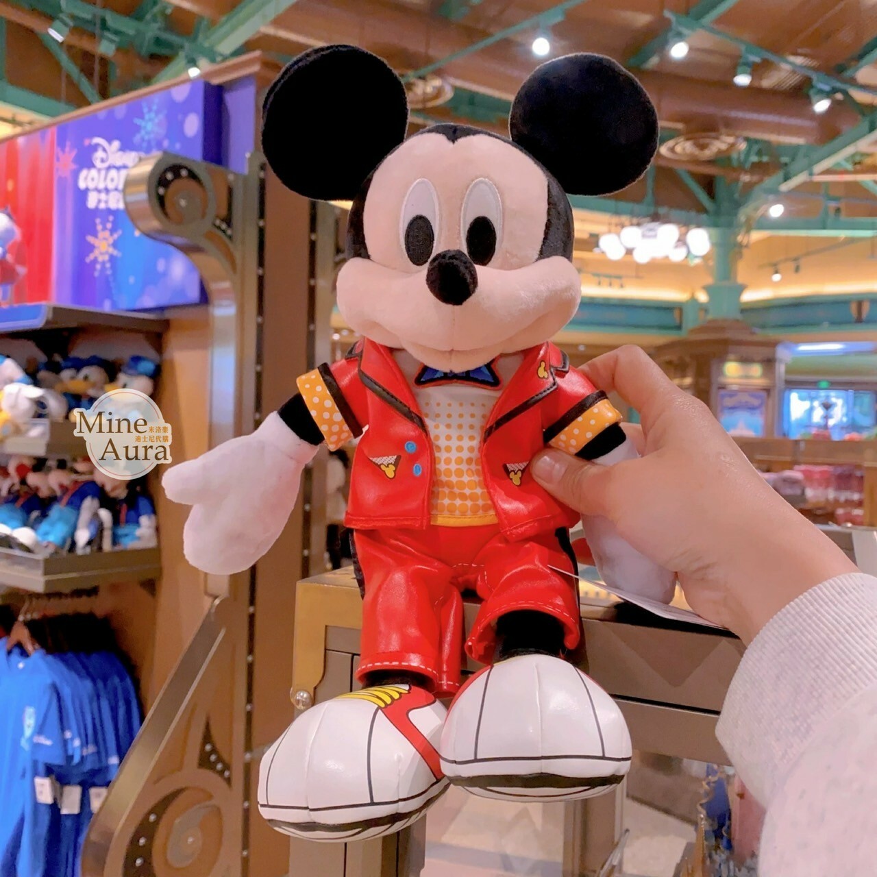 彩色慶典街頭派對系列 米奇 Mickey 造型 娃娃 玩偶 -上海迪士尼樂園