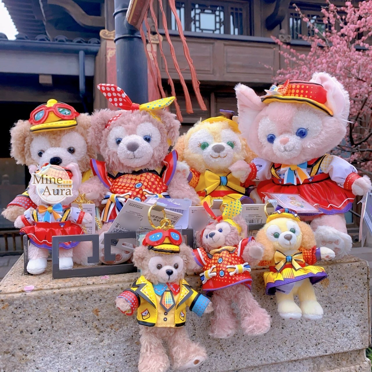 彩色慶典街頭派對系列 達菲 Duffy SS號 娃娃 玩偶 -上海迪士尼樂園