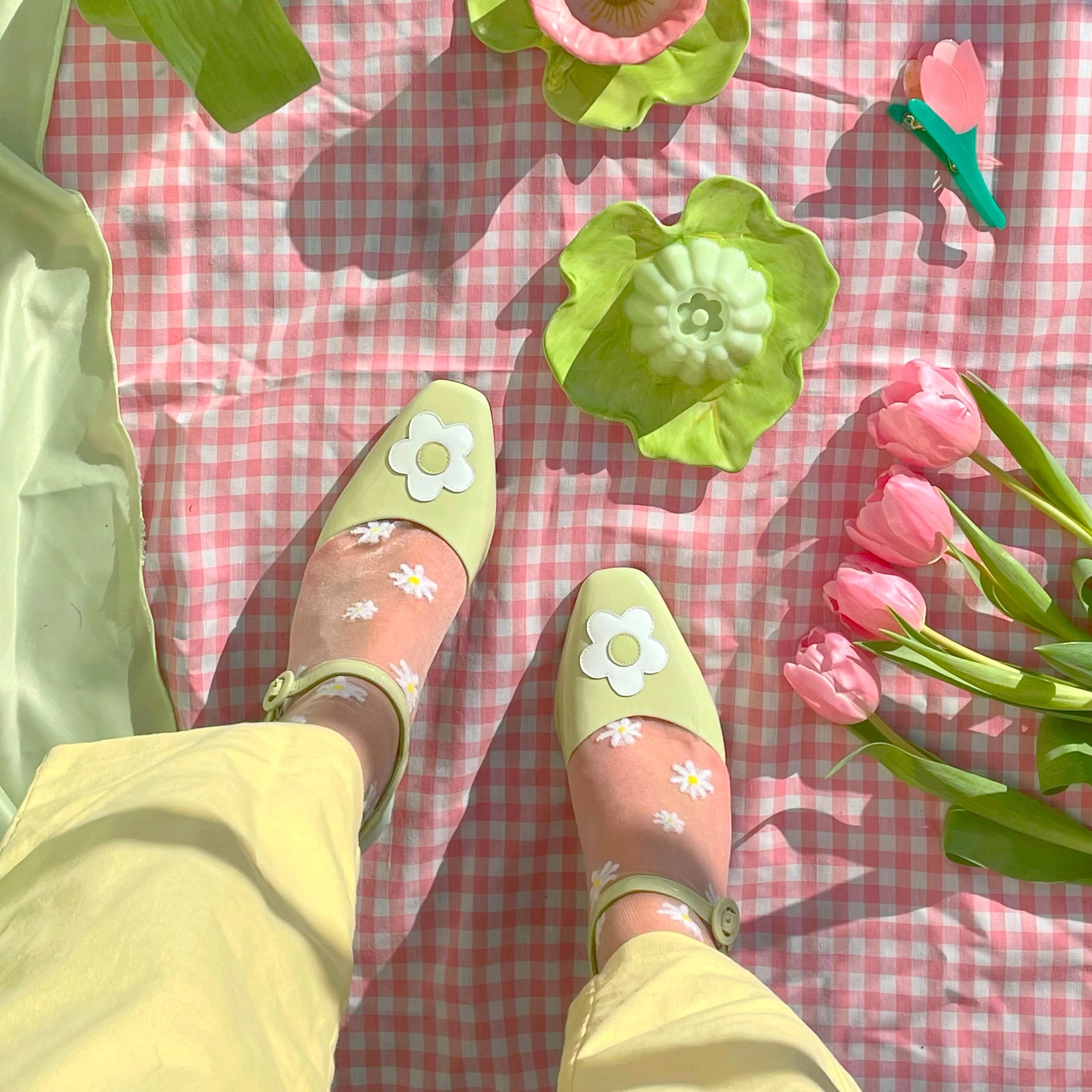 DAISY SHEER SOCKS｜Coucou Suzette