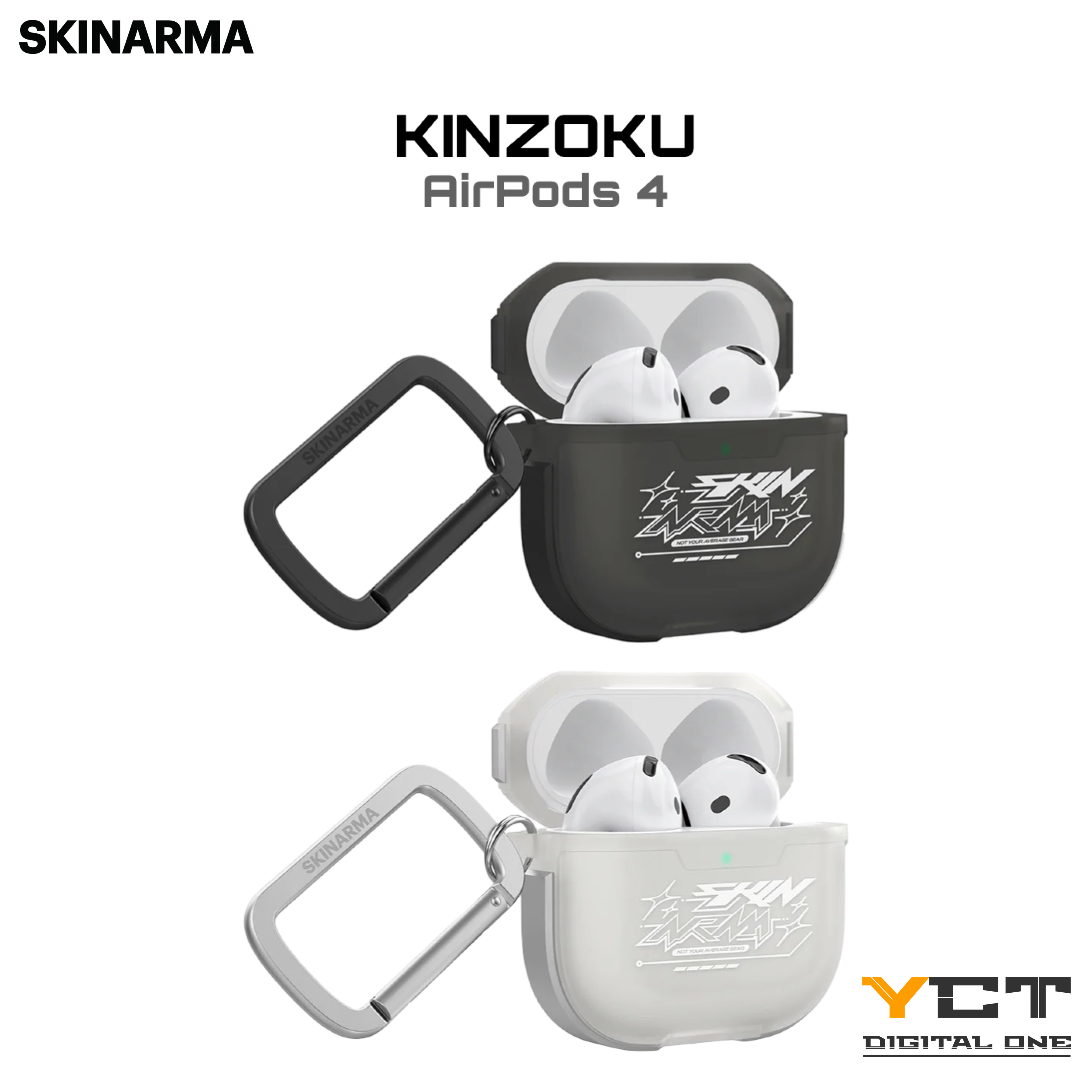 SKINARMA KINZOKU AirPods 4 保護殼